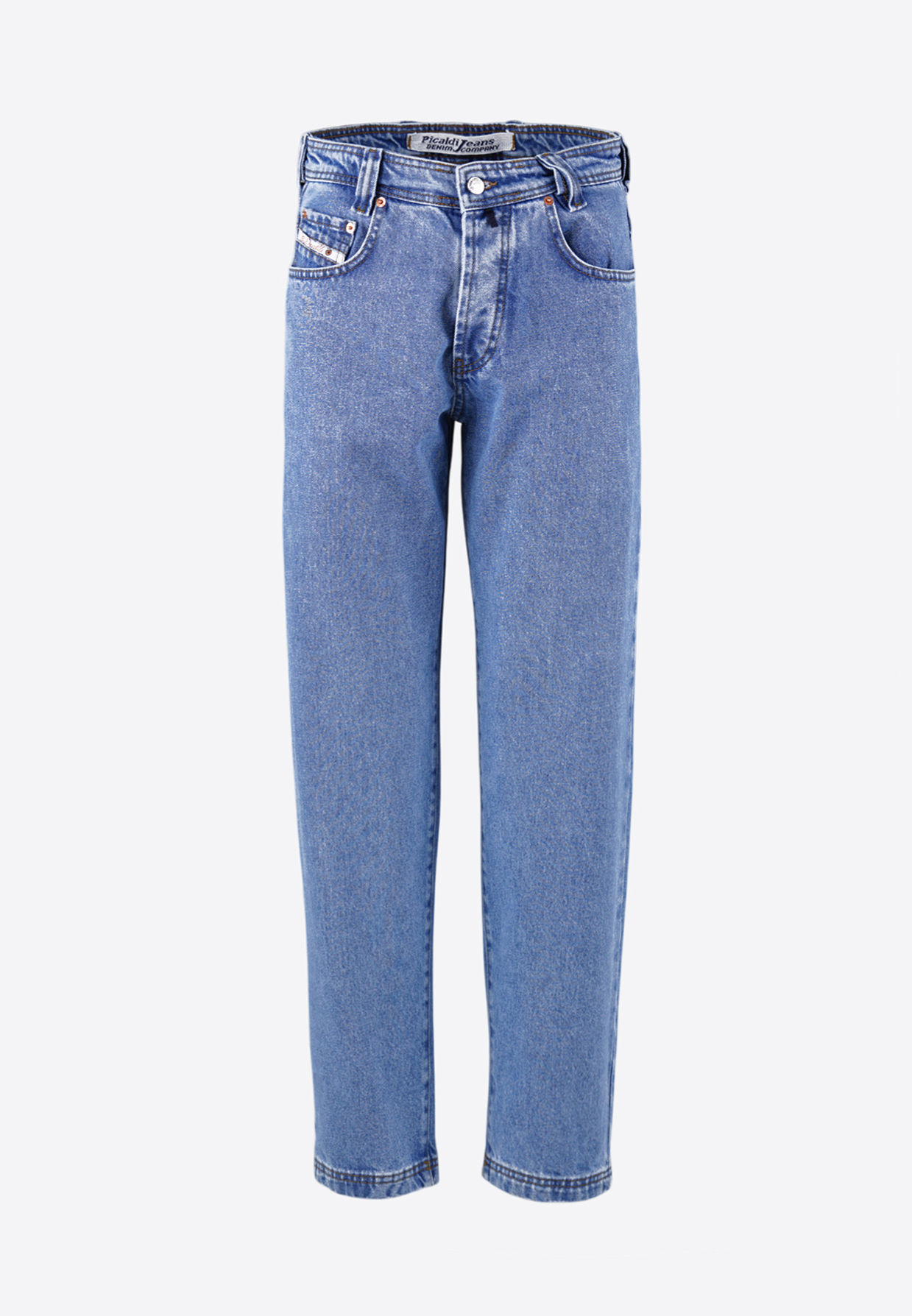 Picaldi Zicco 472 Stone Herrenjeans - Relaxed-Karottenschnitt in Indigo Blue Picaldi Zicco 472 Stone Herrenjeans - Relaxed-Karottenschnitt in Indigo Blue W33-L36