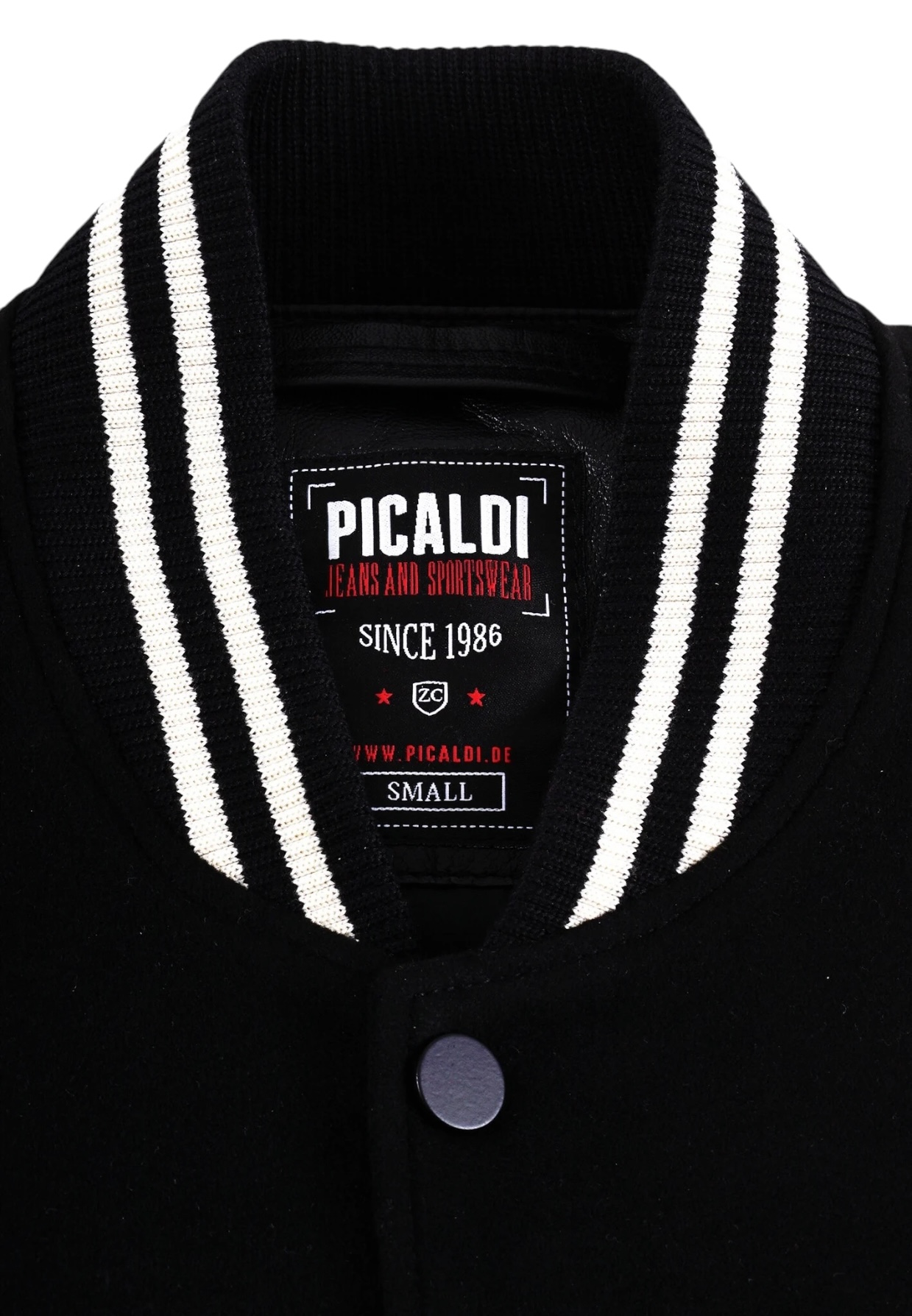 Picaldi Herren College Jacke Tiger Black XXL
