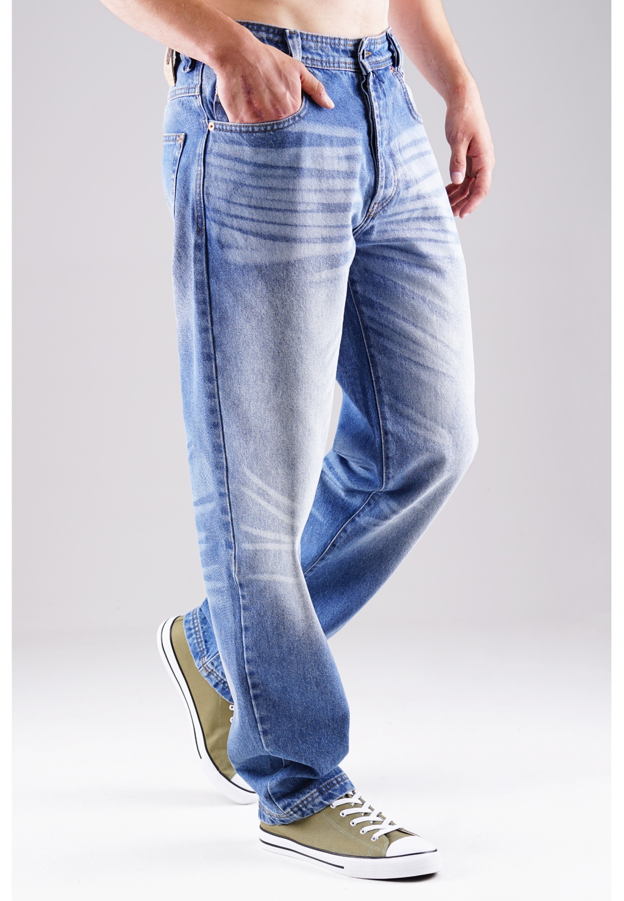 Picaldi Herren Jeans Zicco 472 Maryland washed dark greyblue Picaldi Zicco 472 Maryland - Relaxed-Karottenschnitt in Slate Harbor Grey-Blue W46-L32