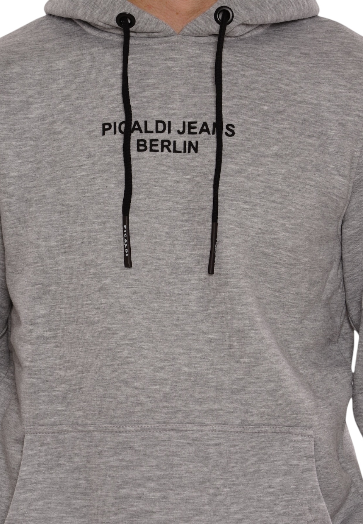 Picaldi Herren Kapuzenpullover Berlin Grau XXL