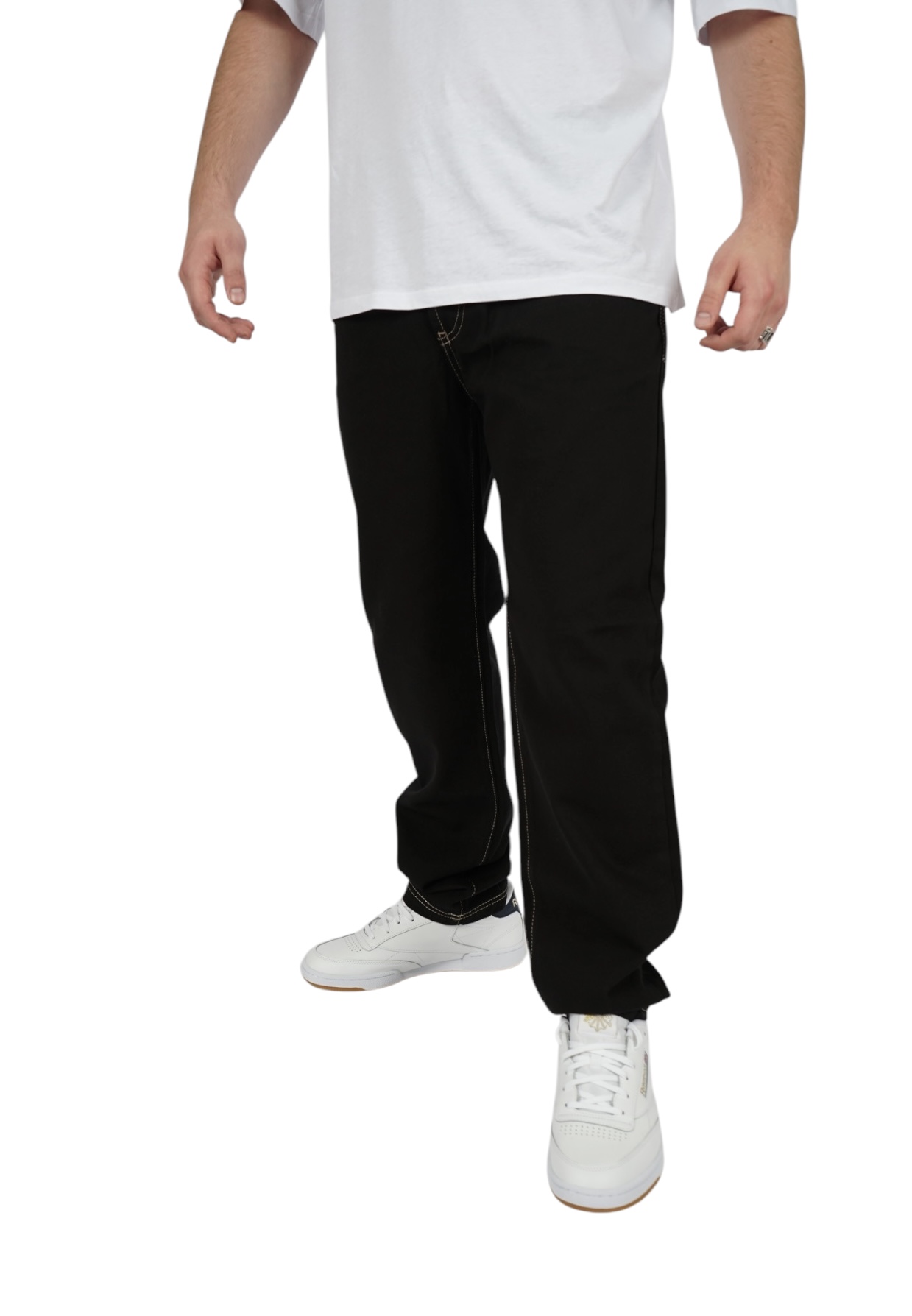 Picaldi Herren Jeans Zicco 472 Whiteline black W46-L32