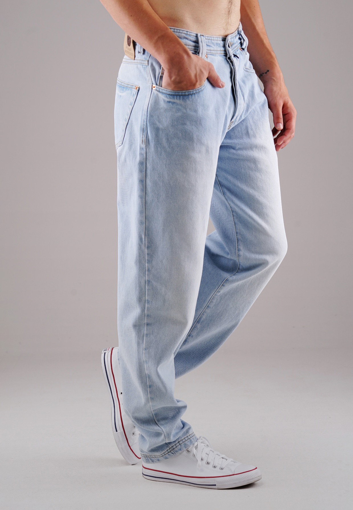 Picaldi Zicco 472 Virginia Herrenjeans - Relaxed-Karottenschnitt in Cerulean Stone W46-L32