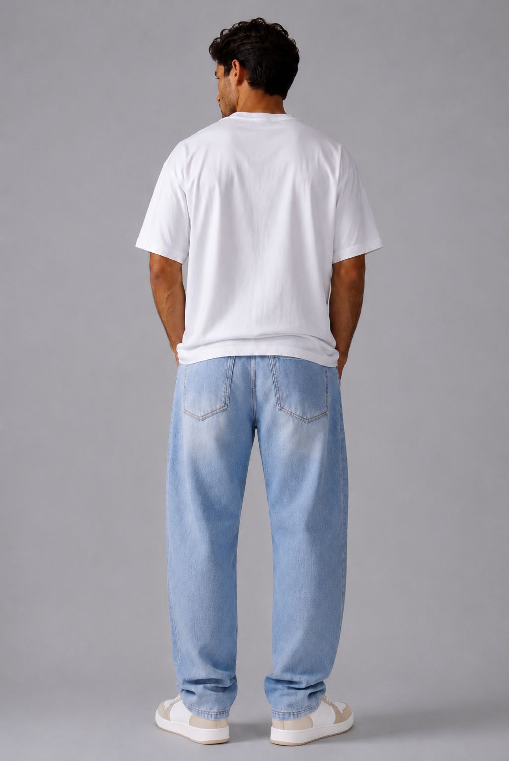 Picaldi Zicco 472 Zayn Herrenjeans -Stretch- Karottenschnitt in Glacier Blue