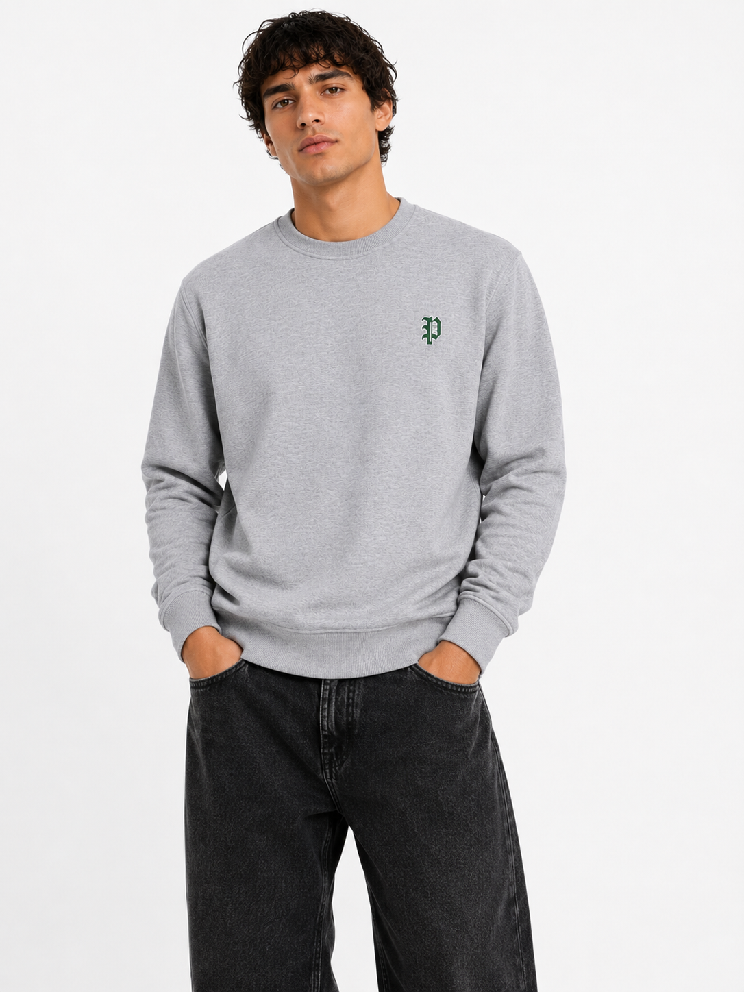 Picaldi Herren Sweatshirt P-Label Grey