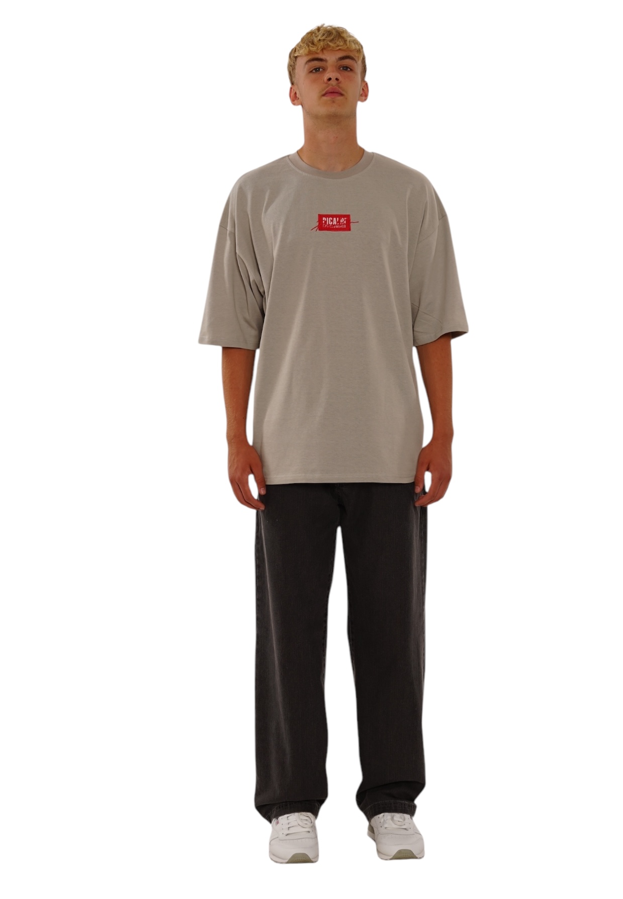 Picaldi Herren T-Shirt Oversize Emphasize Grey XXL