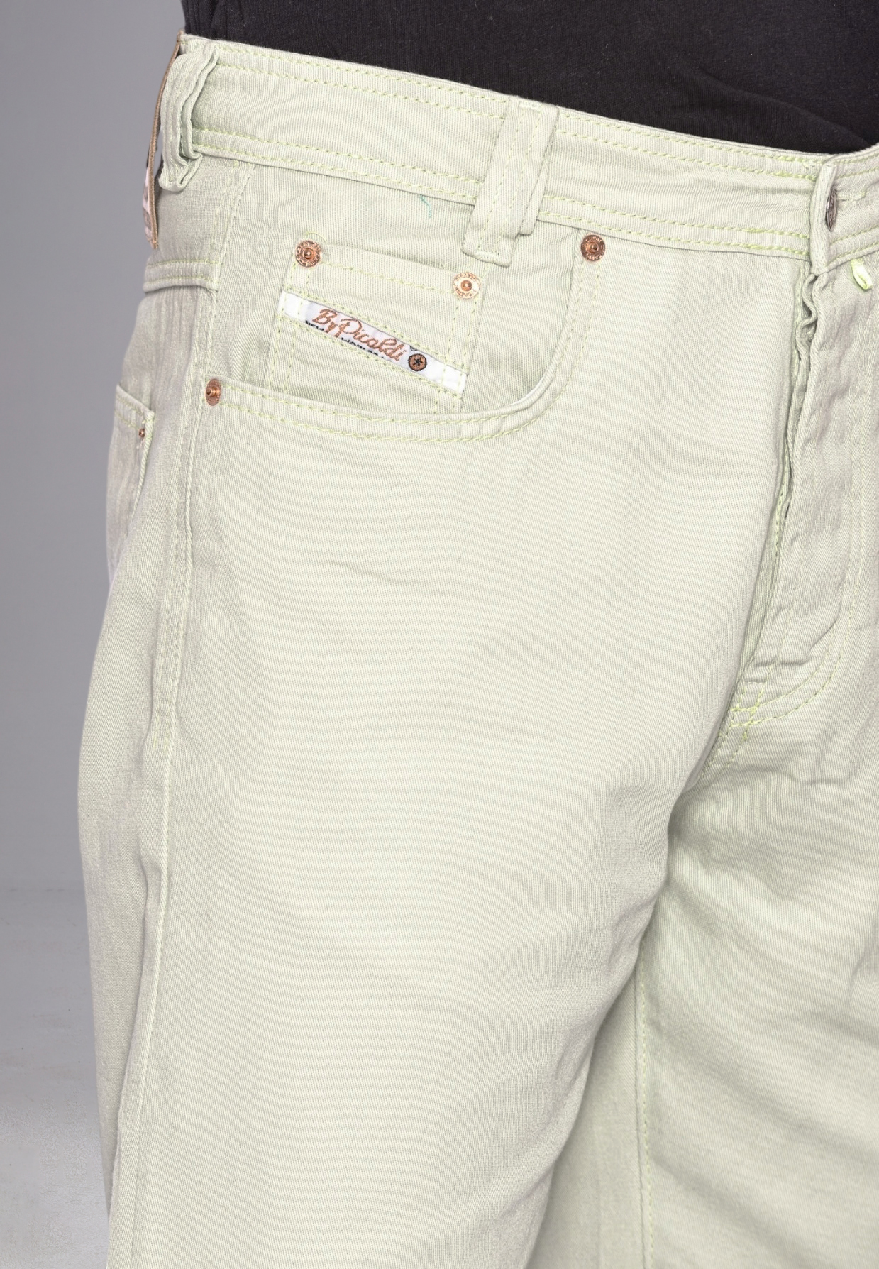 Picaldi Herren Shorts Zicco 472 Gabardine green Picaldi Herren Shorts Zicco 472 Gabardine green W40