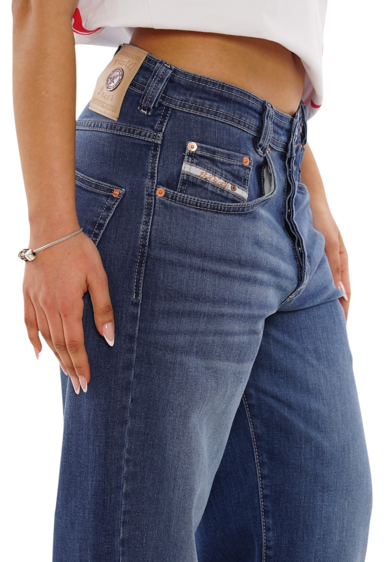 Picaldi Damen Jeans Zicco 471 Lozano W29-L30 Picaldi Damen Jeans Zicco 471 Lozano washed indigo blue W42-L32