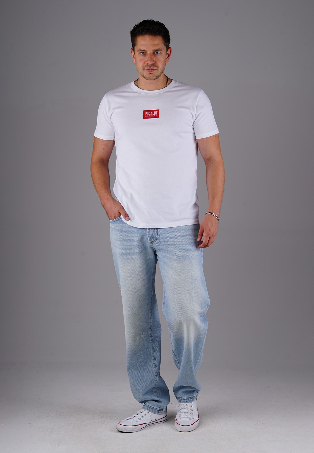 Picaldi Herren Jeans Zicco 472 Diamond washed light blue
