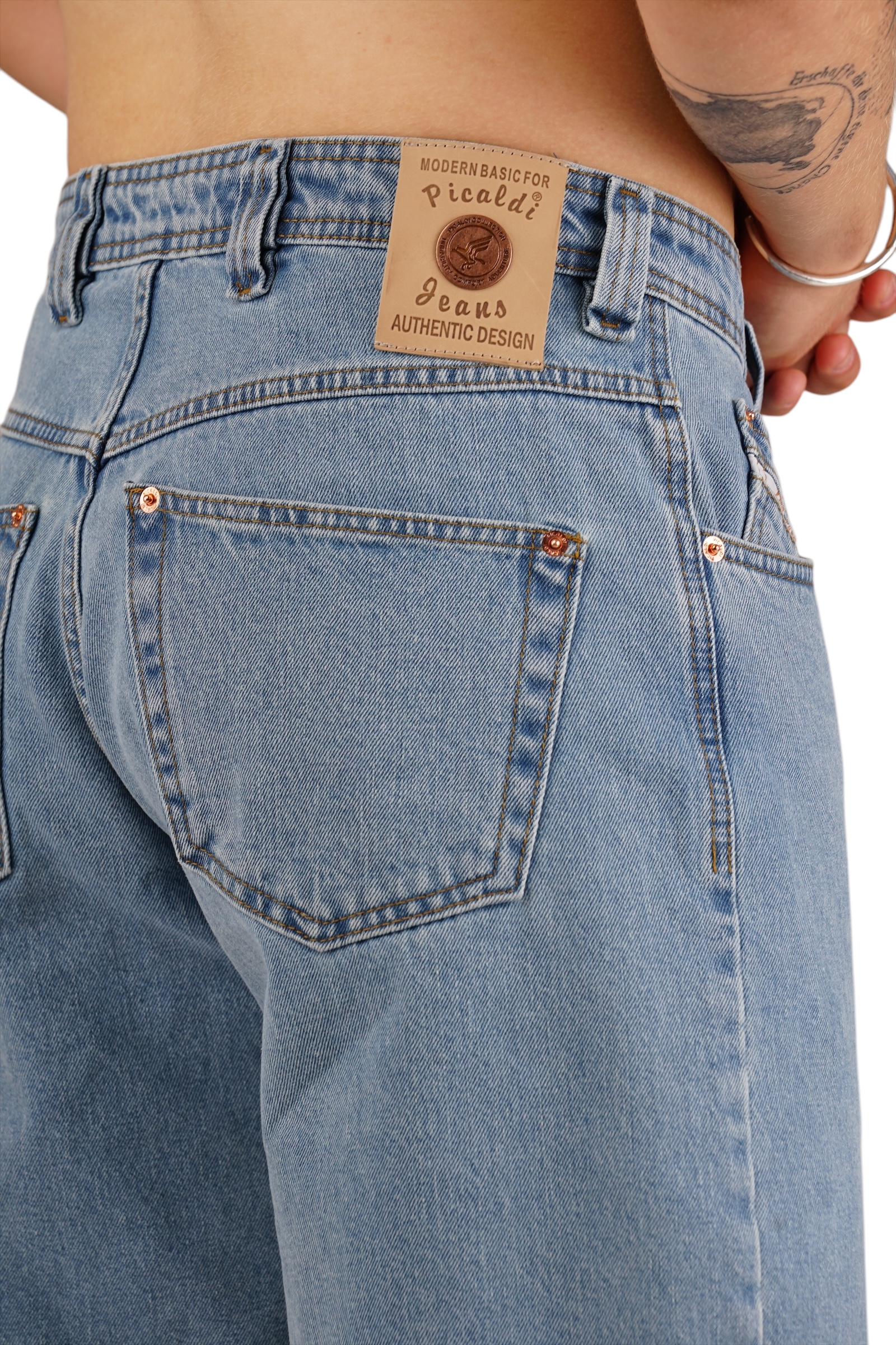 Picaldi Herren Jeansshorts Zicco 471 Heat indigo denim blue W40