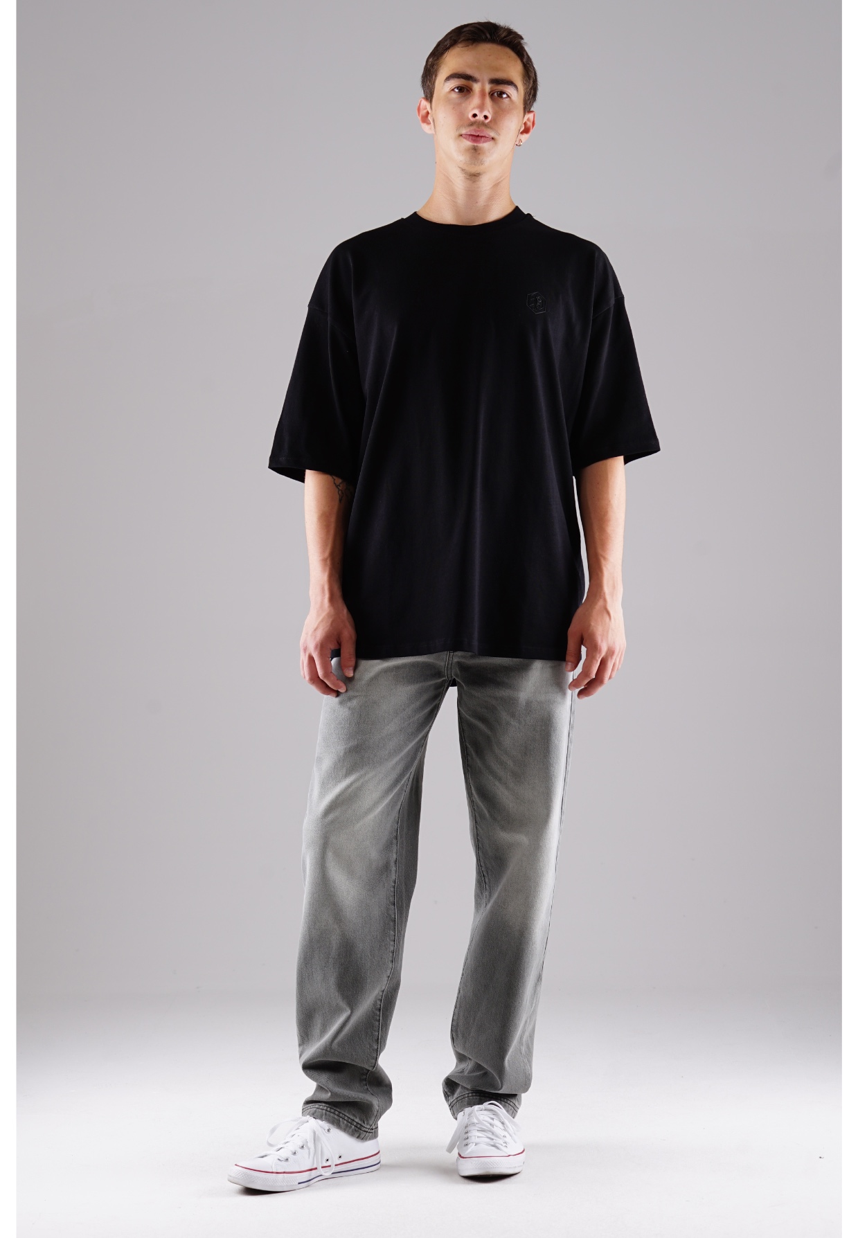 Picaldi Zicco 472 Reyes Herrenjeans - Relaxed-Karottenschnitt in Washed Dark Grey W42-L32