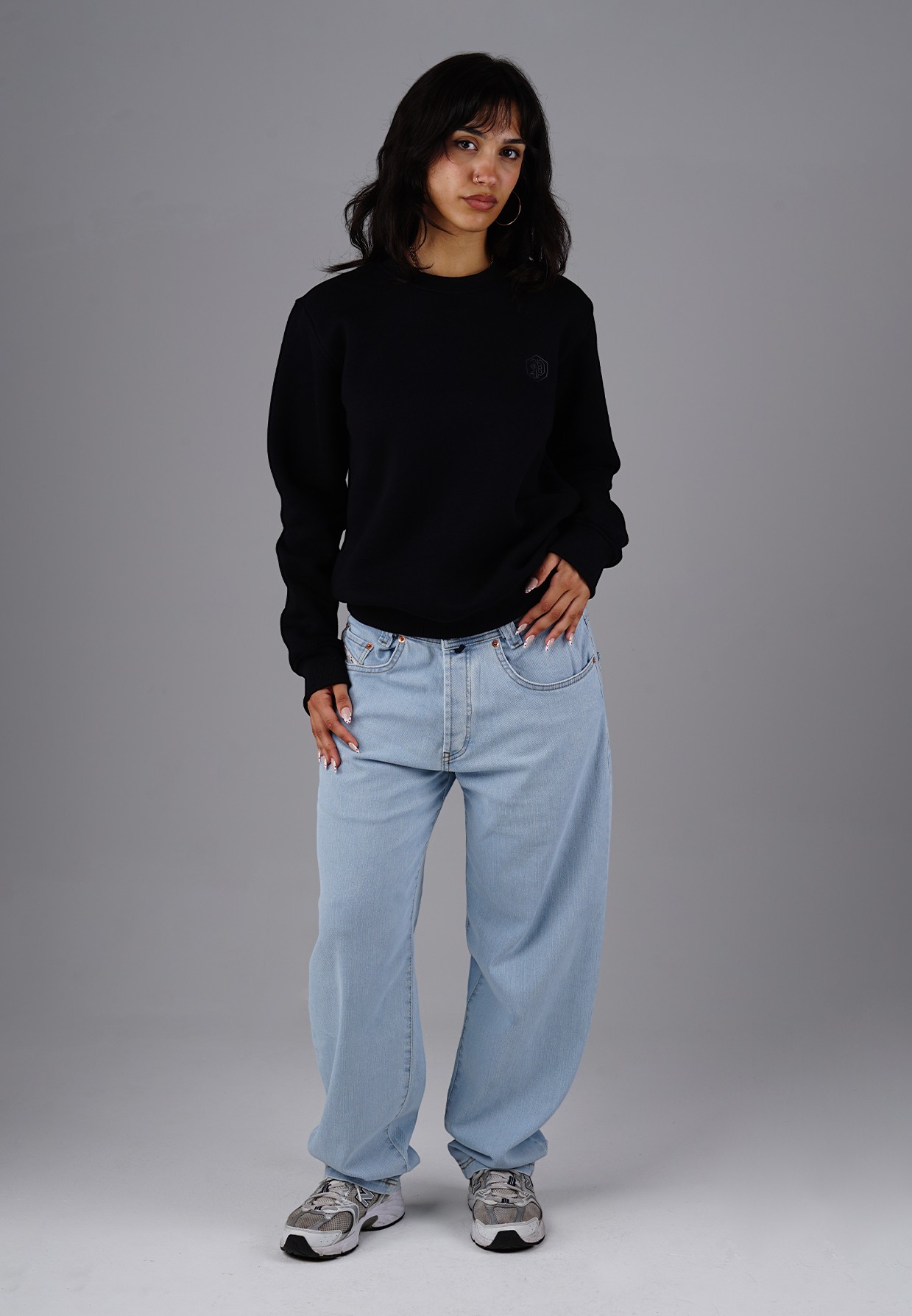 Picaldi Damen Sweatshirt Hustle Black XXL