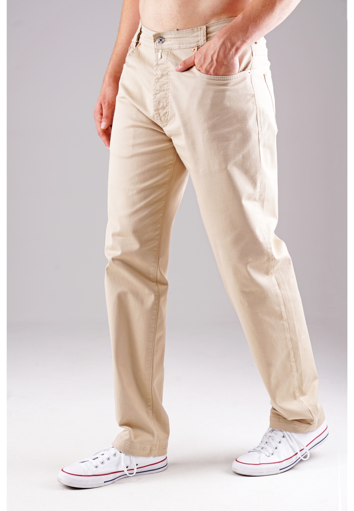 Picaldi Herren Jeans Zicco 472 Gabardine Glow Beige W40-L32
