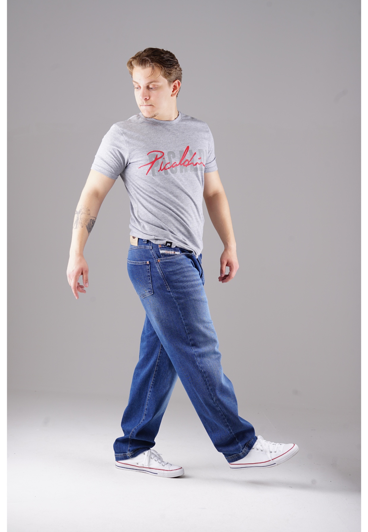 Picaldi Herren Jeans Zicco 471 Lozano washed indigo blue W42-L32