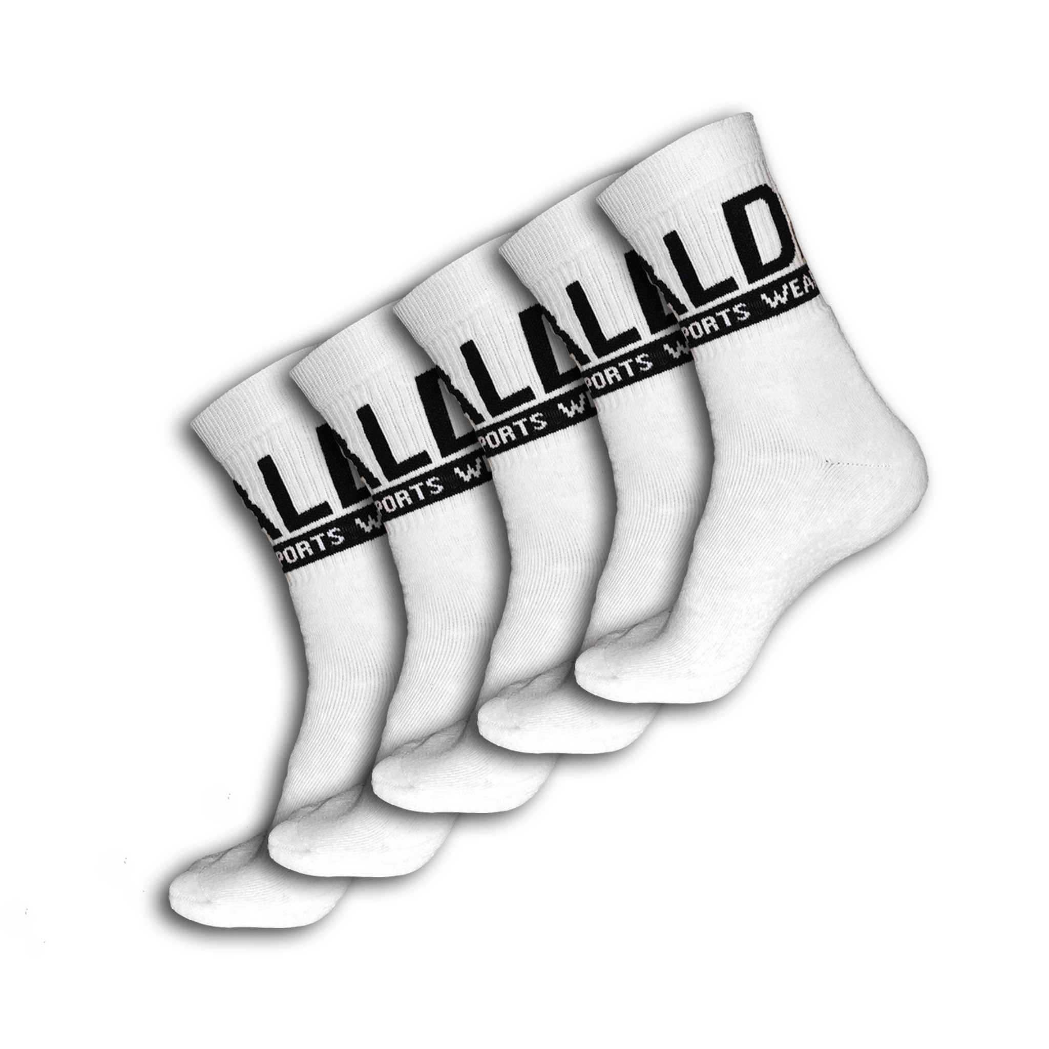 36-41 Picaldi Socken 6 Paar Sportswear White 41-45