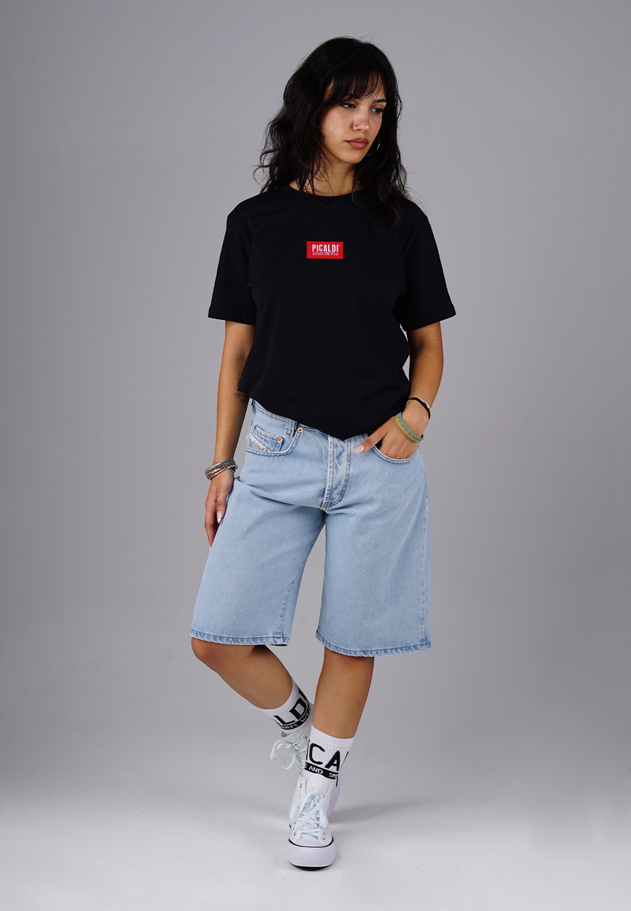 Picaldi Damen T-Shirt Originals Navy Blue