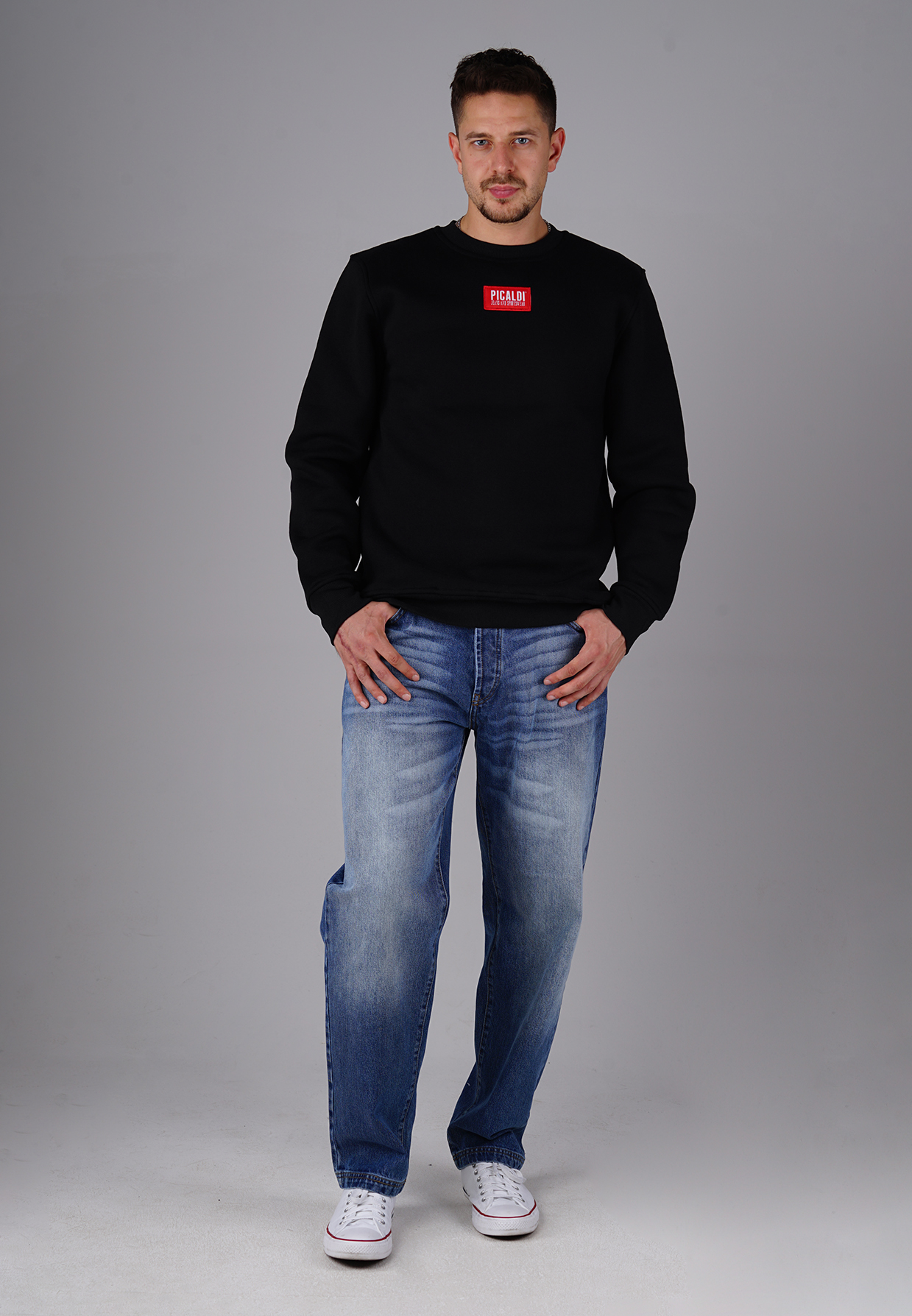 Picaldi Herren Sweatshirt Originals Black