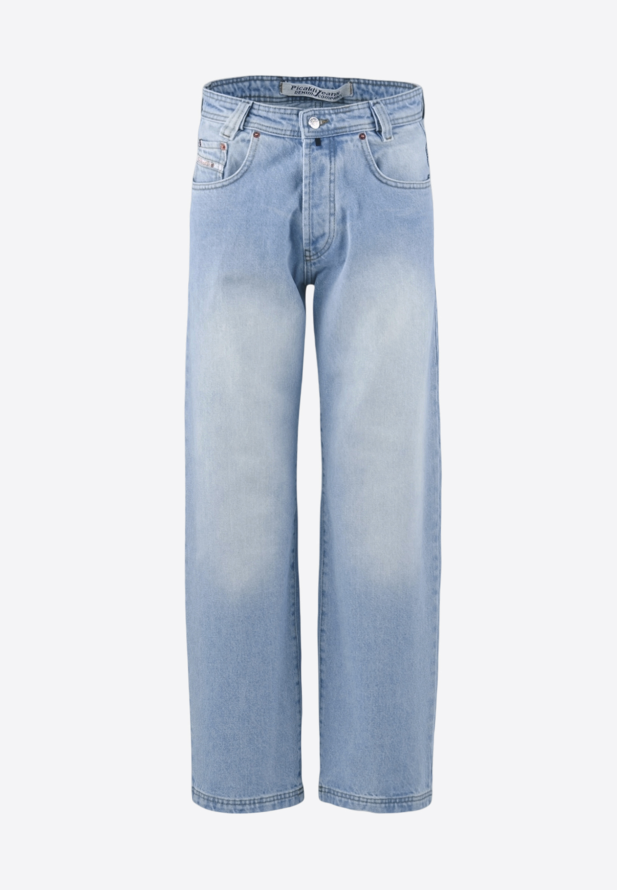 Picaldi Zicco 474 Las Vegas Herrenjeans - Baggy Fit mit Straight Leg in Iced Slate Picaldi Zicco 474 Las Vegas Herrenjeans - Baggy Fit mit Straight Leg in Iced Slate W42-L32