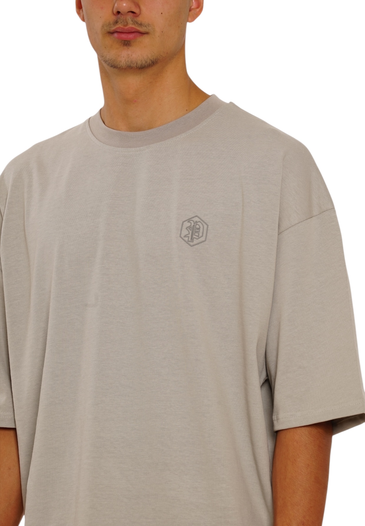 Picaldi Herren T-Shirt Oversize Evident Grey XXL