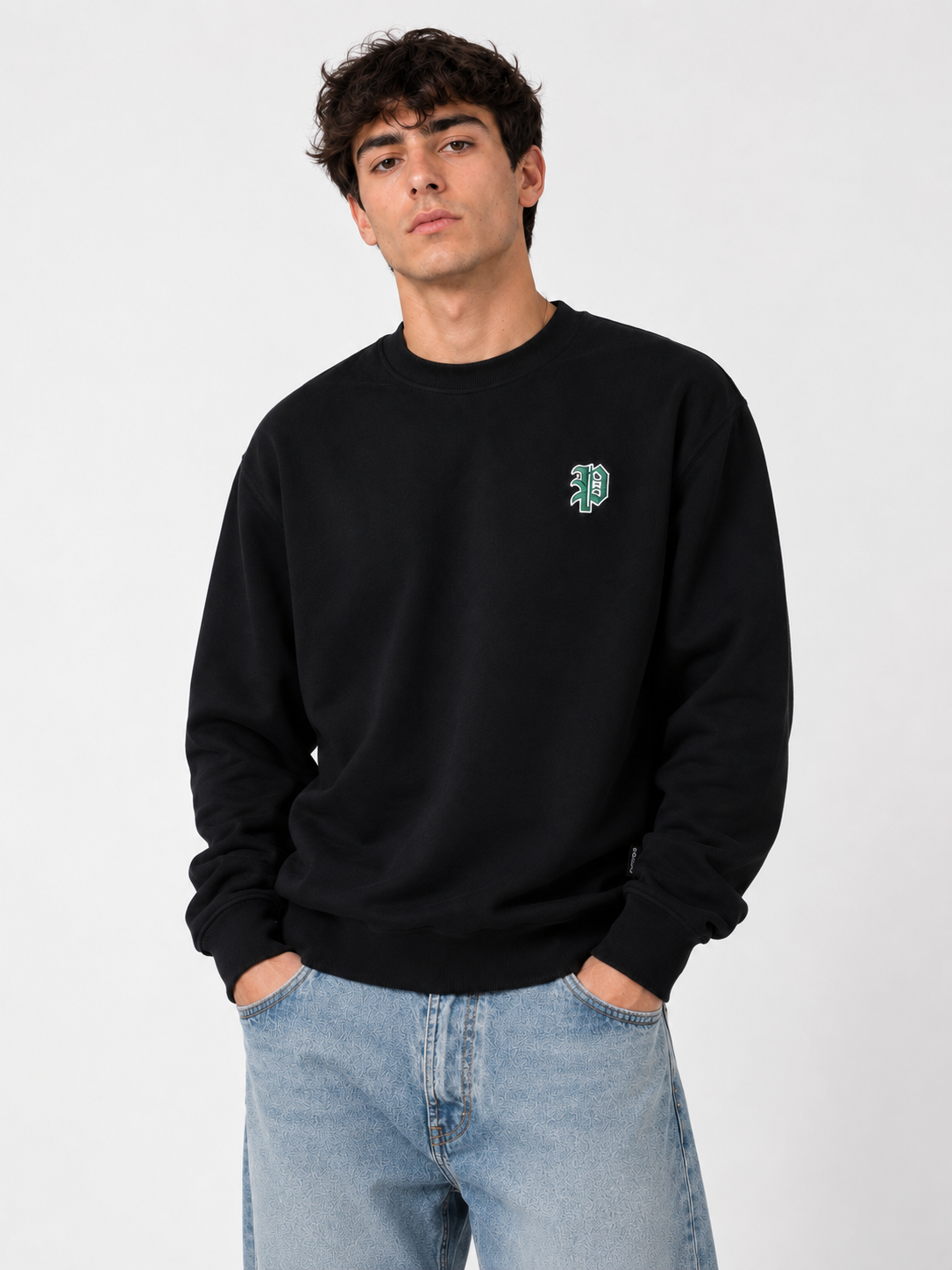 Picaldi Herren Sweatshirt P-Label Black
