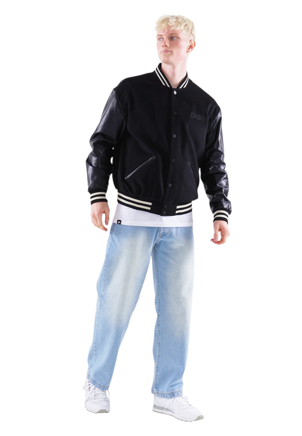 Picaldi Herren College Jacke Tiger Black XXL