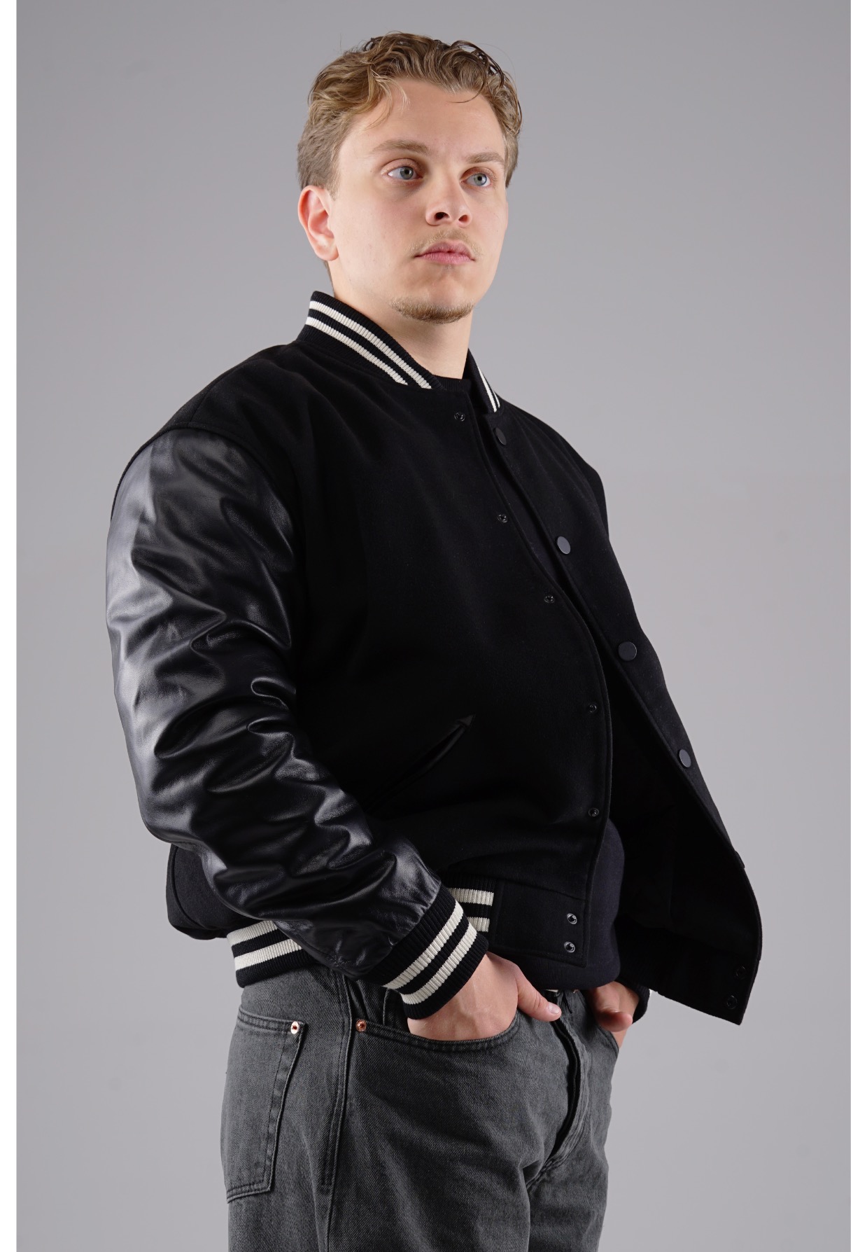 Picaldi Herren College Jacke Tiger black XXL