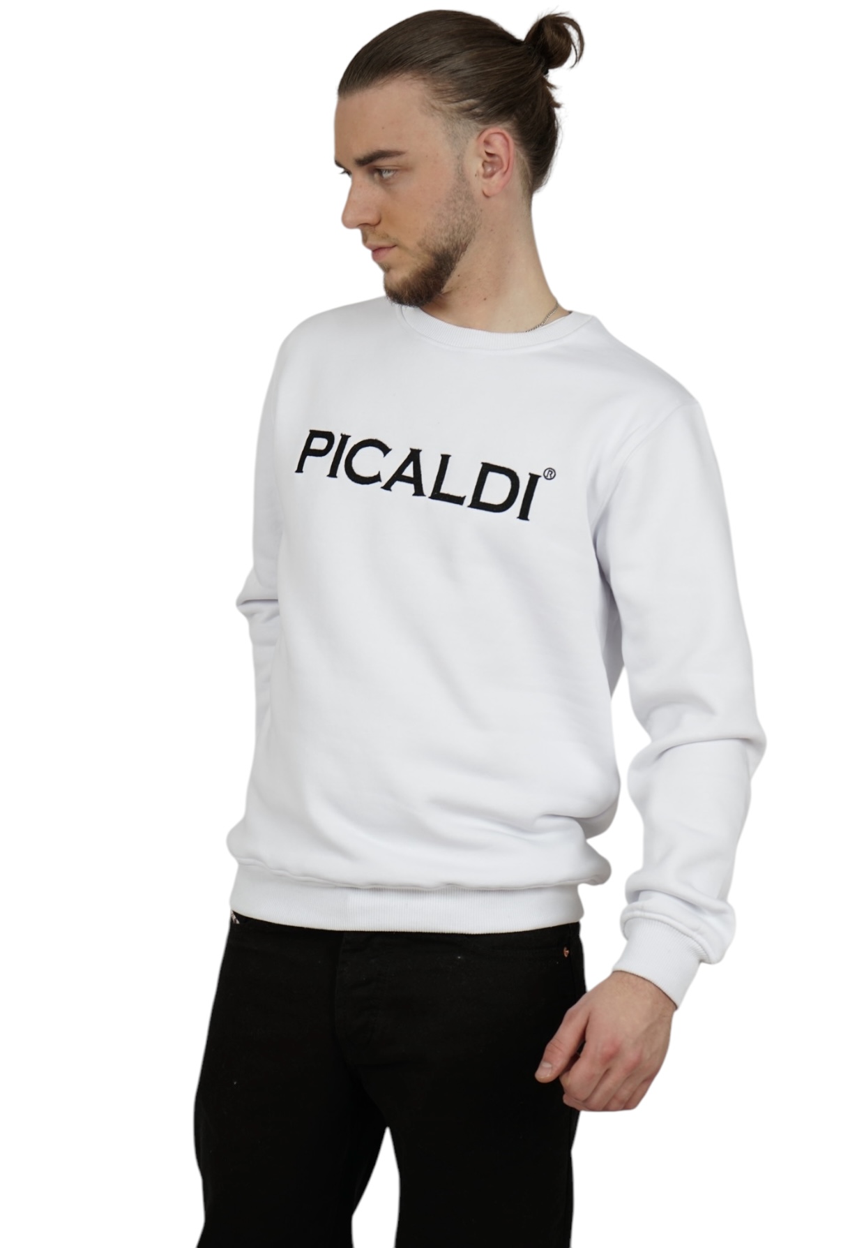 Picaldi Herren Sweatshirt Charlie White XXL