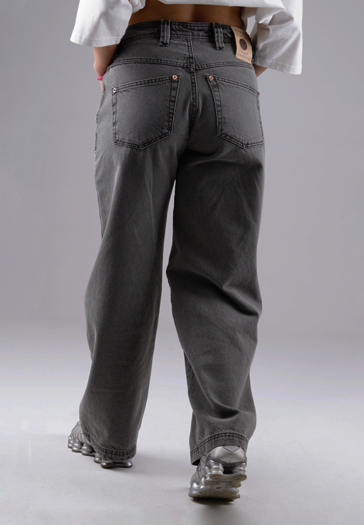 Picaldi Damen Jeans Baggy Zicco 475 Steel washed steel grey W36-L32