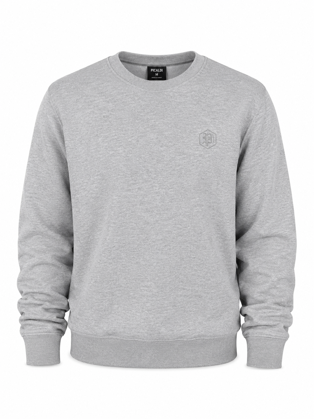Picaldi Herren Sweatshirt Hustle Grau