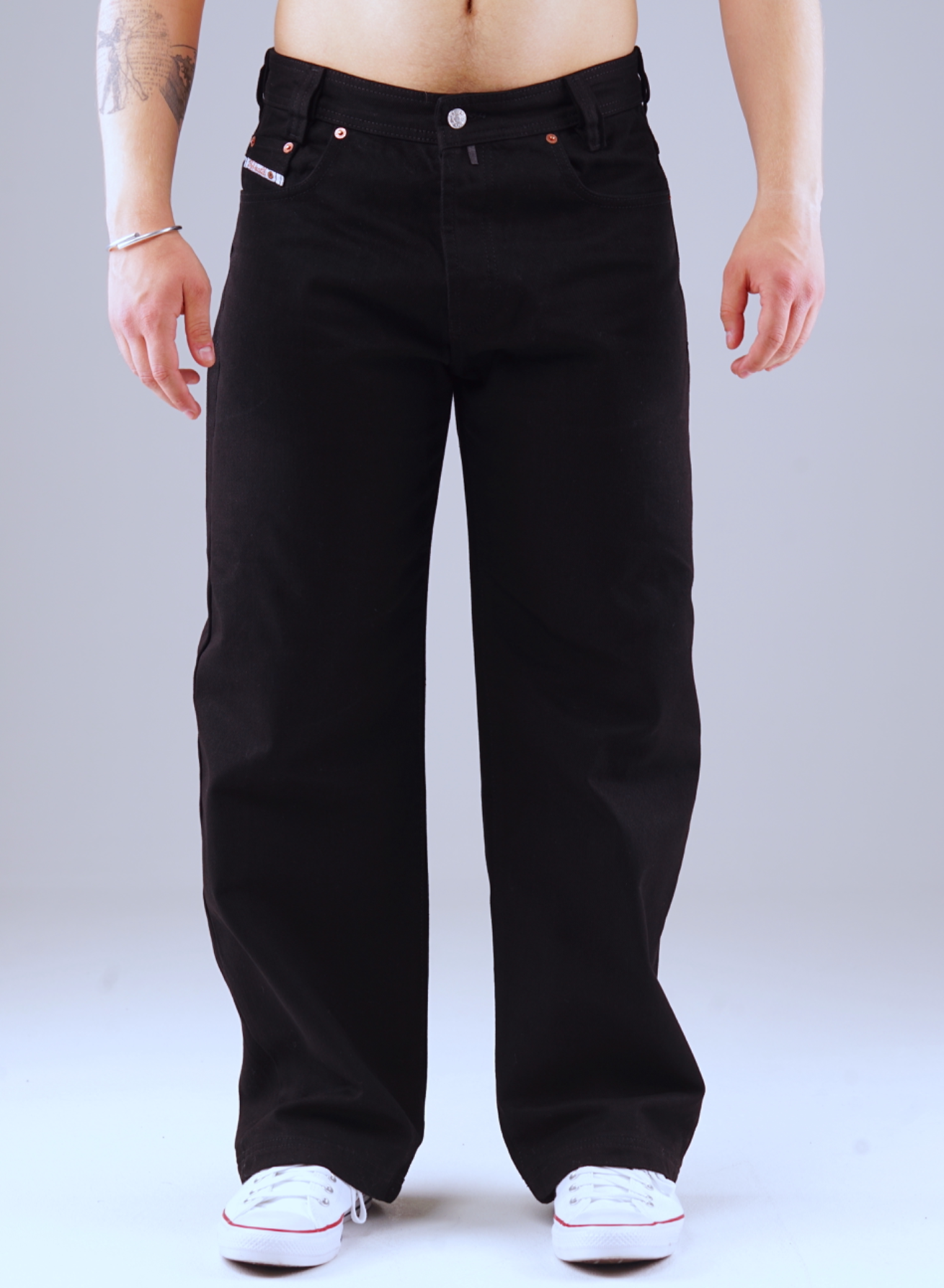 Picaldi Herren Jeans Baggy Zicco 474 Black W40-L34