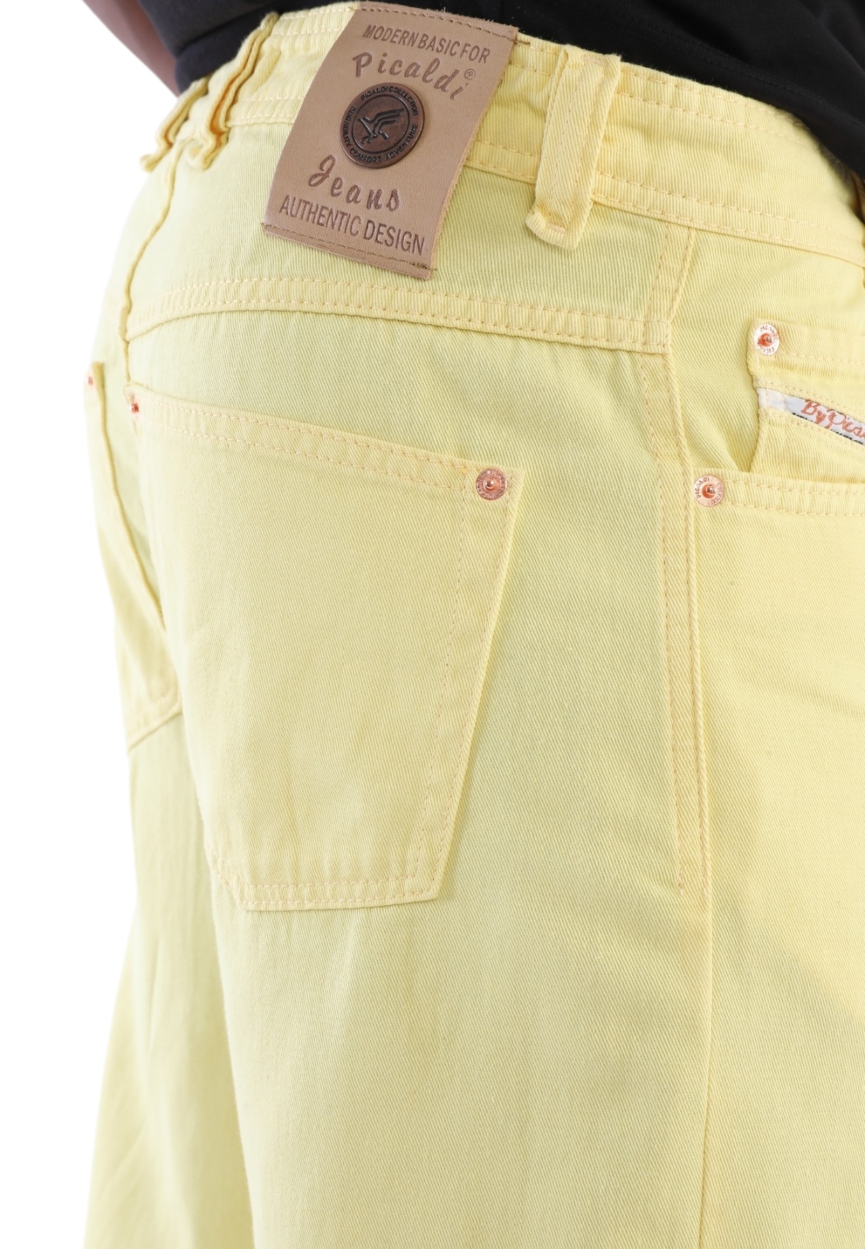 Picaldi Herren Jeans Zicco 472 Gabardine Yellow W40-L32