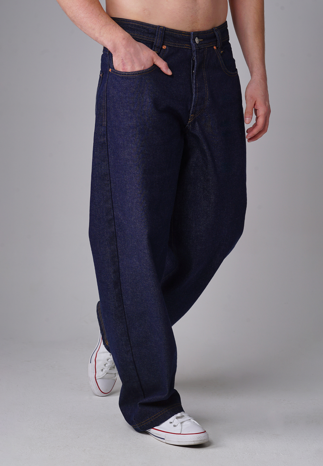 Picaldi Zicco 475 Dark Blue Herren Jeans – Baggyschnitt in Midnight Blue W38-L34
