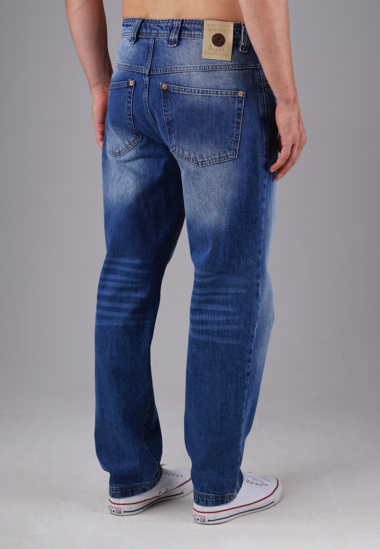 Picaldi Herren Jeans Zicco 472 Montenegro dark blue stone washed W40-L34