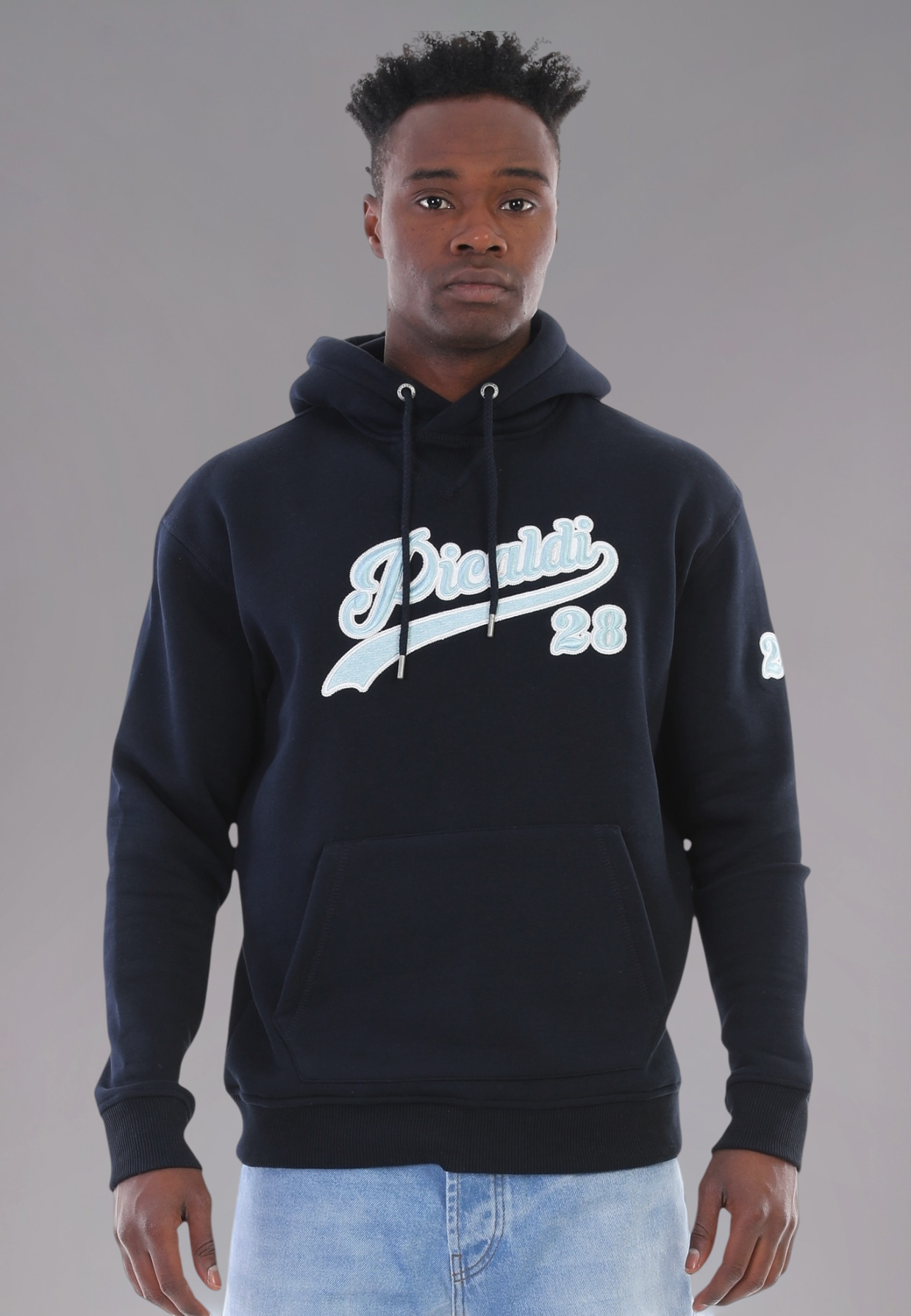 Picaldi Herren Kapuzenpullover Classical Navy Blue