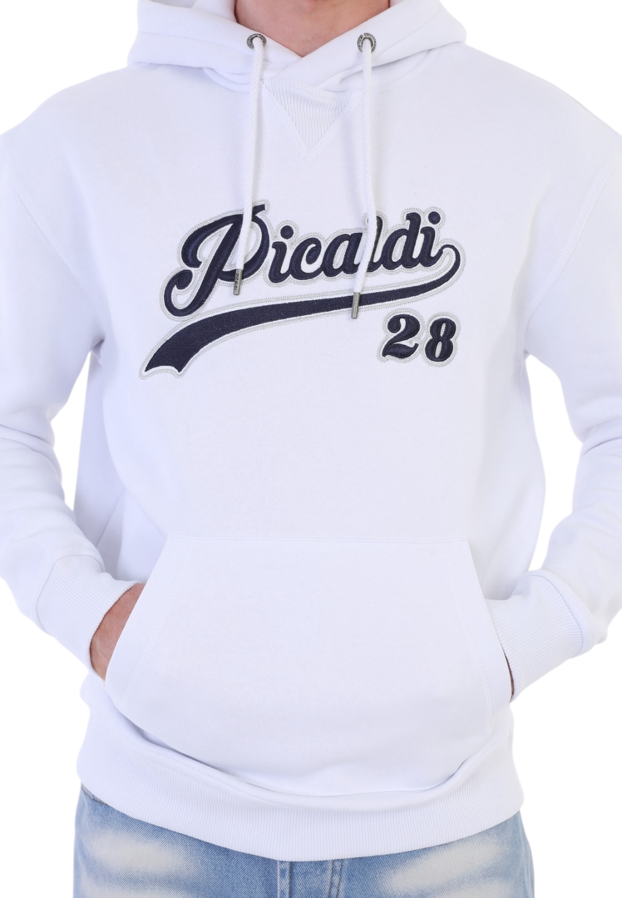 Picaldi Herren Kapuzenpullover Classical White XXL