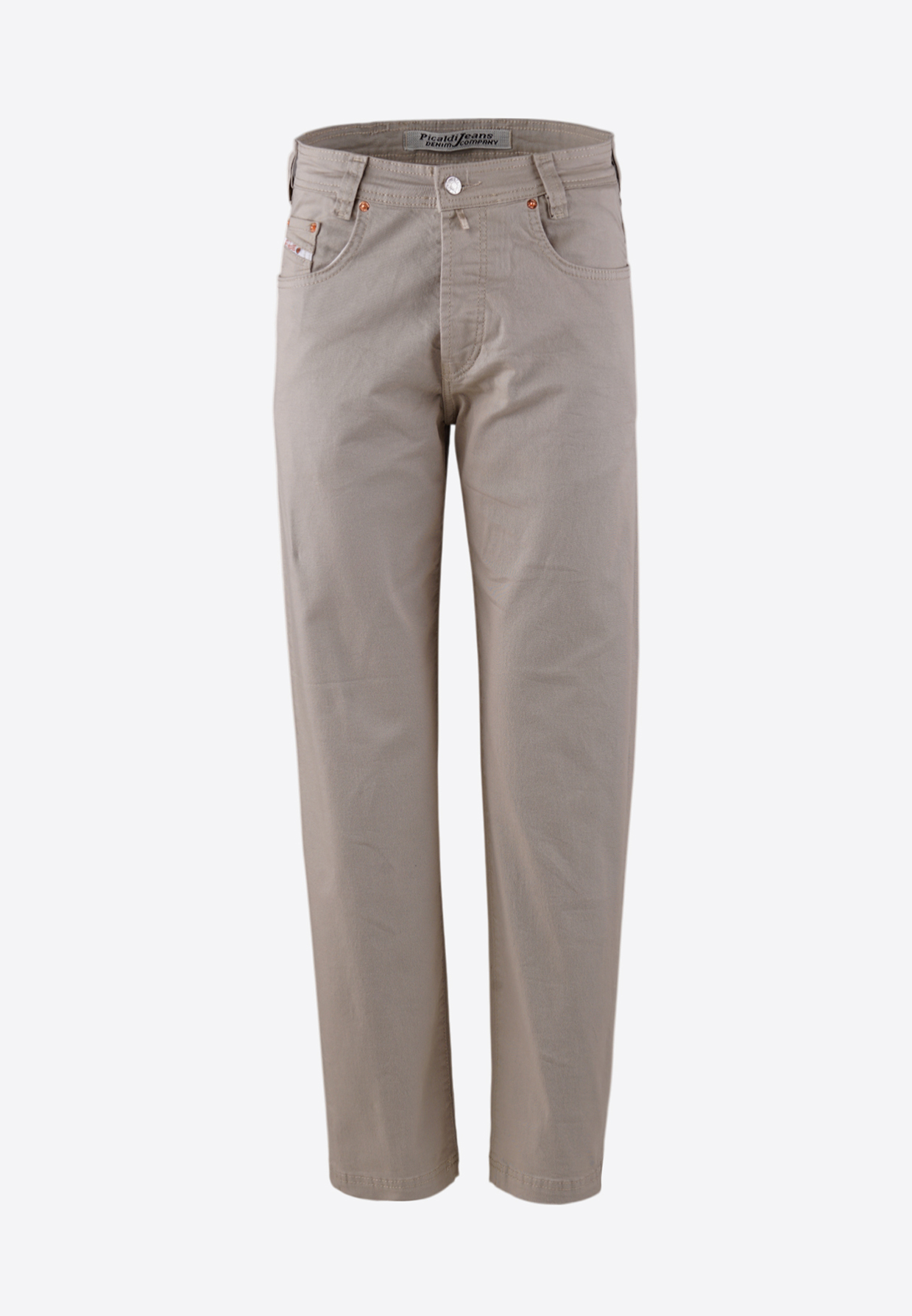 Picaldi Zicco  472 Glow Ecru Herren Hose – Relaxed Carrot Fit in Beige W40-L32