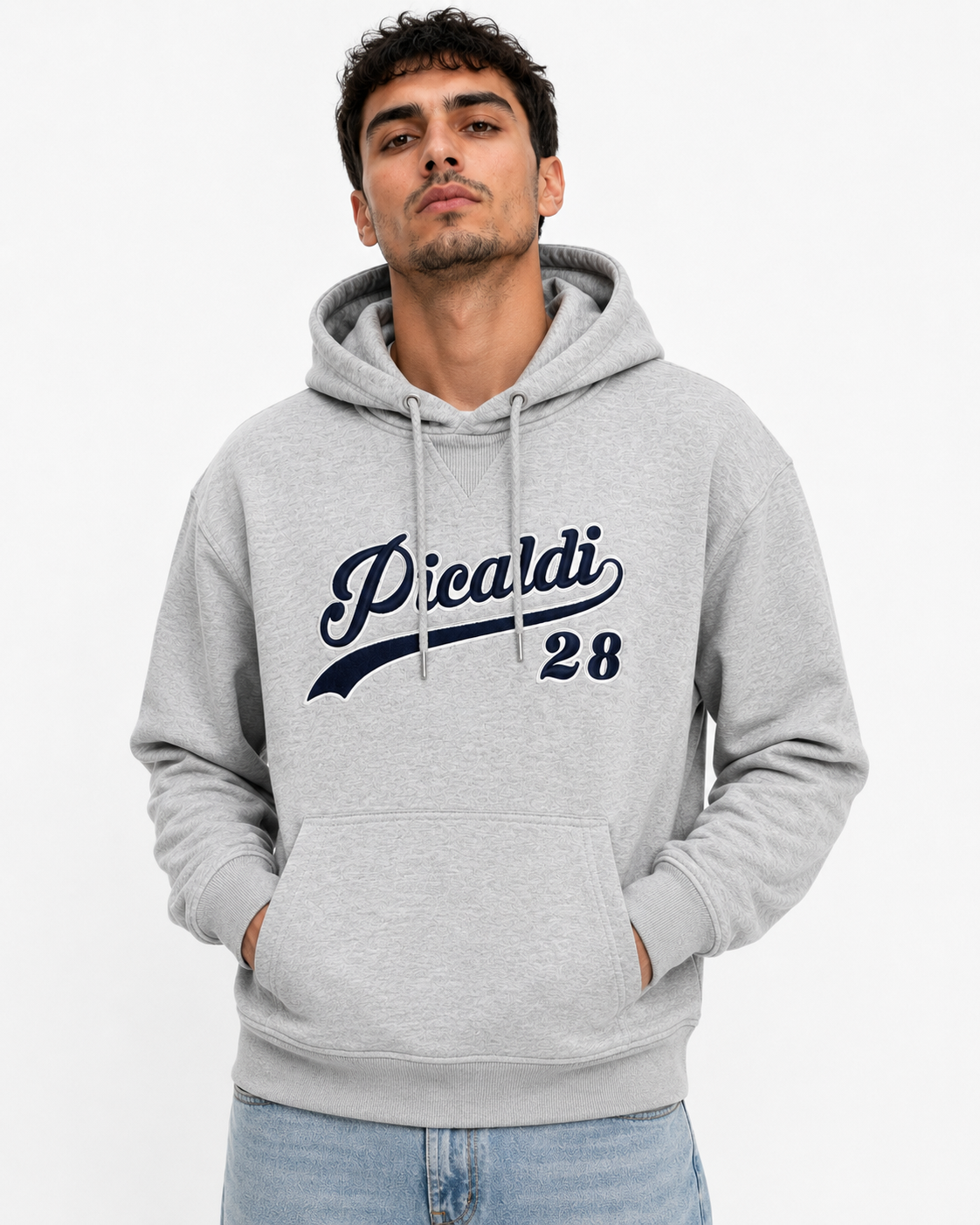 Picaldi Herren Kapuzenpullover Classical grey