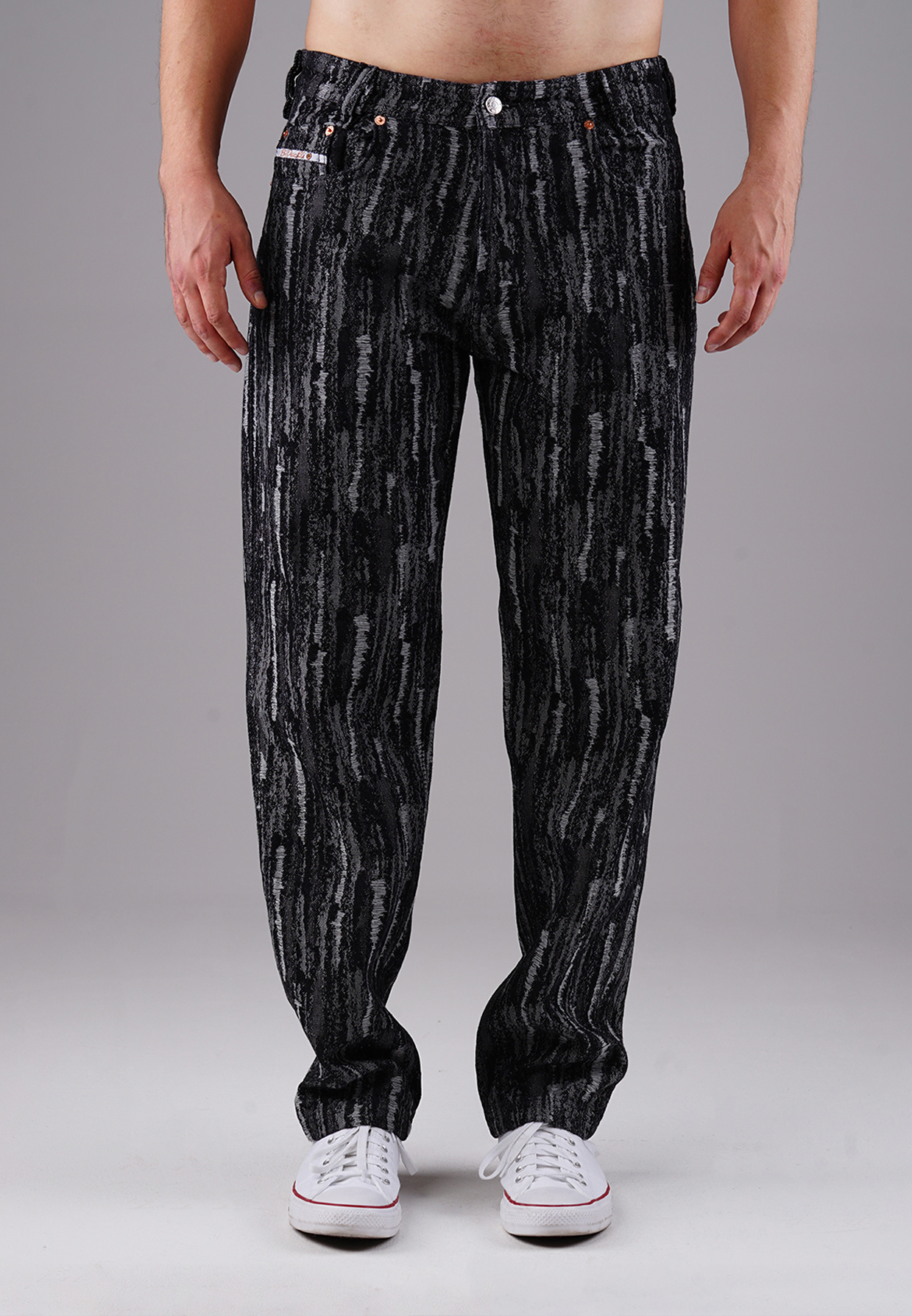 Picaldi Herren Jeans Zicco 472 Rainly dark grey rainfall W38-L34