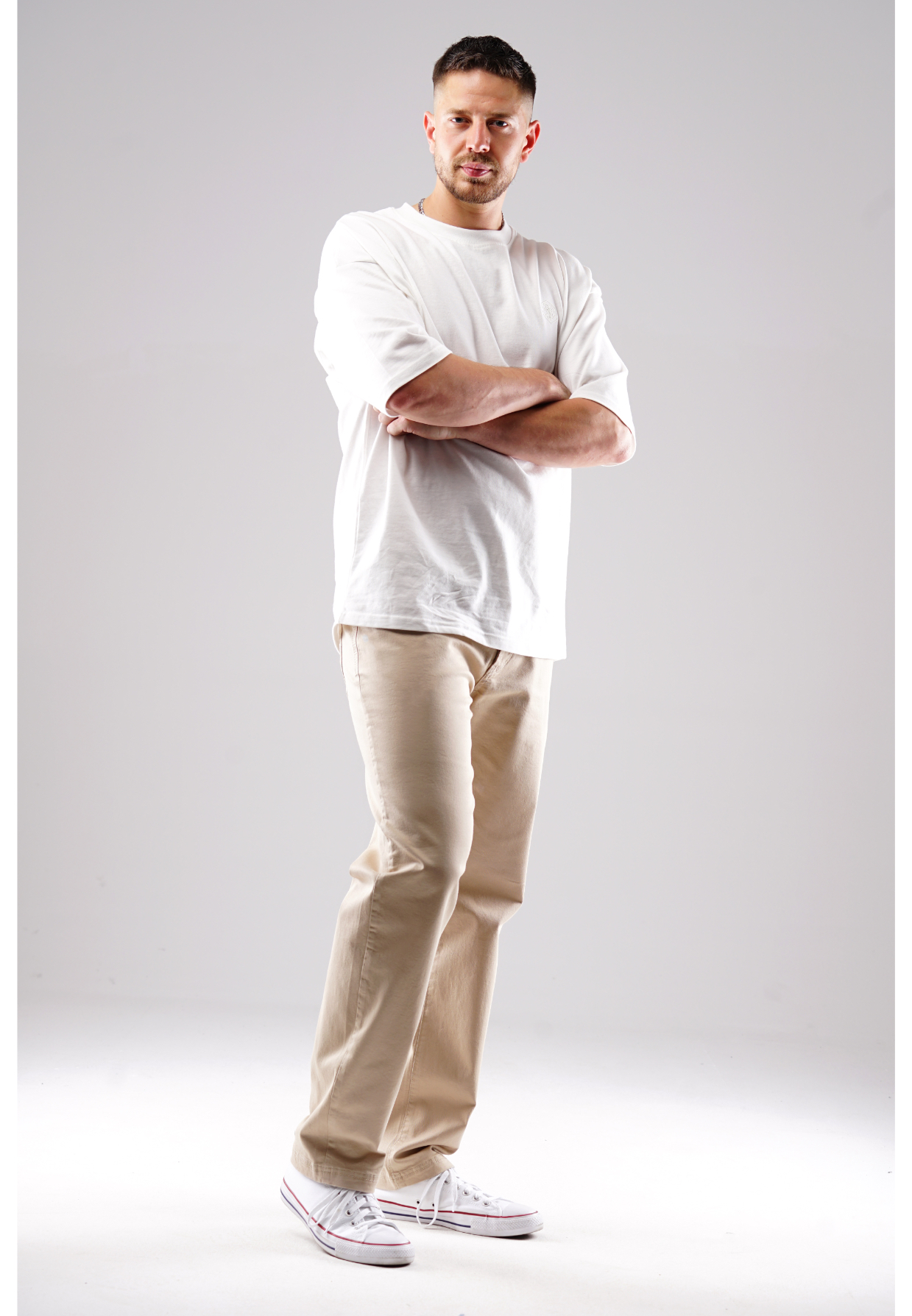 Picaldi Herren T-Shirt Oversize Evident off white XXL