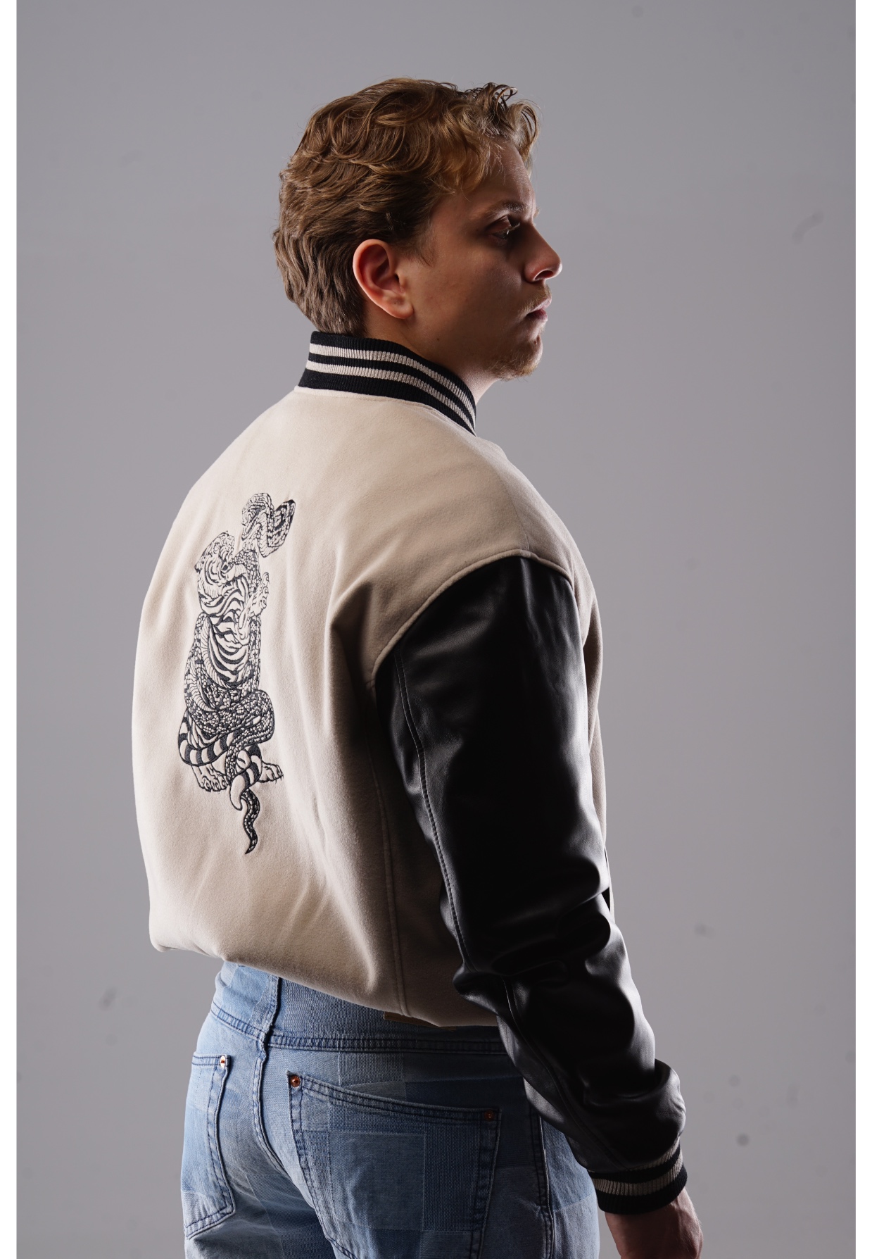 Picaldi Herren College Jacke Tiger beige XXL
