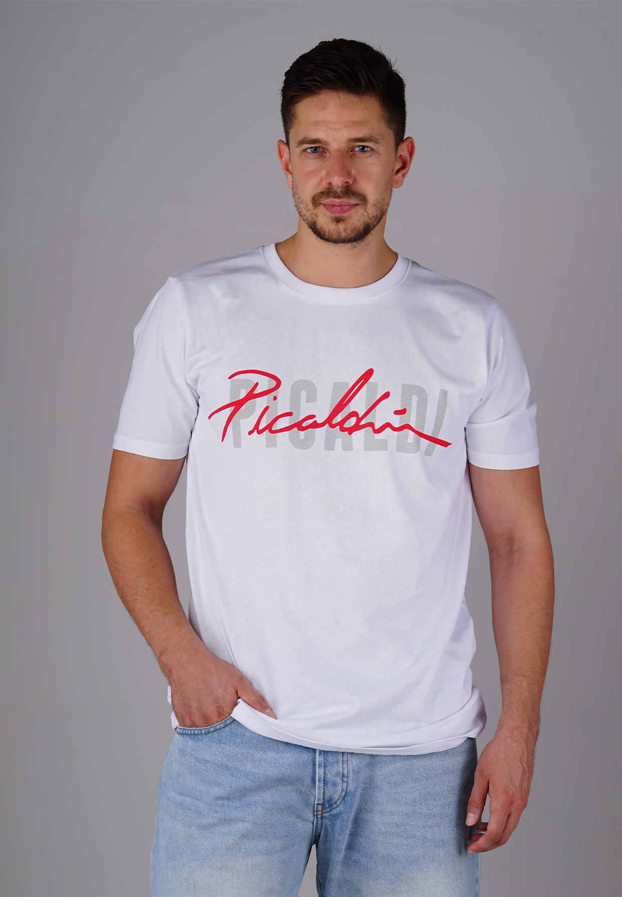 Picaldi Herren T-Shirt Collection White