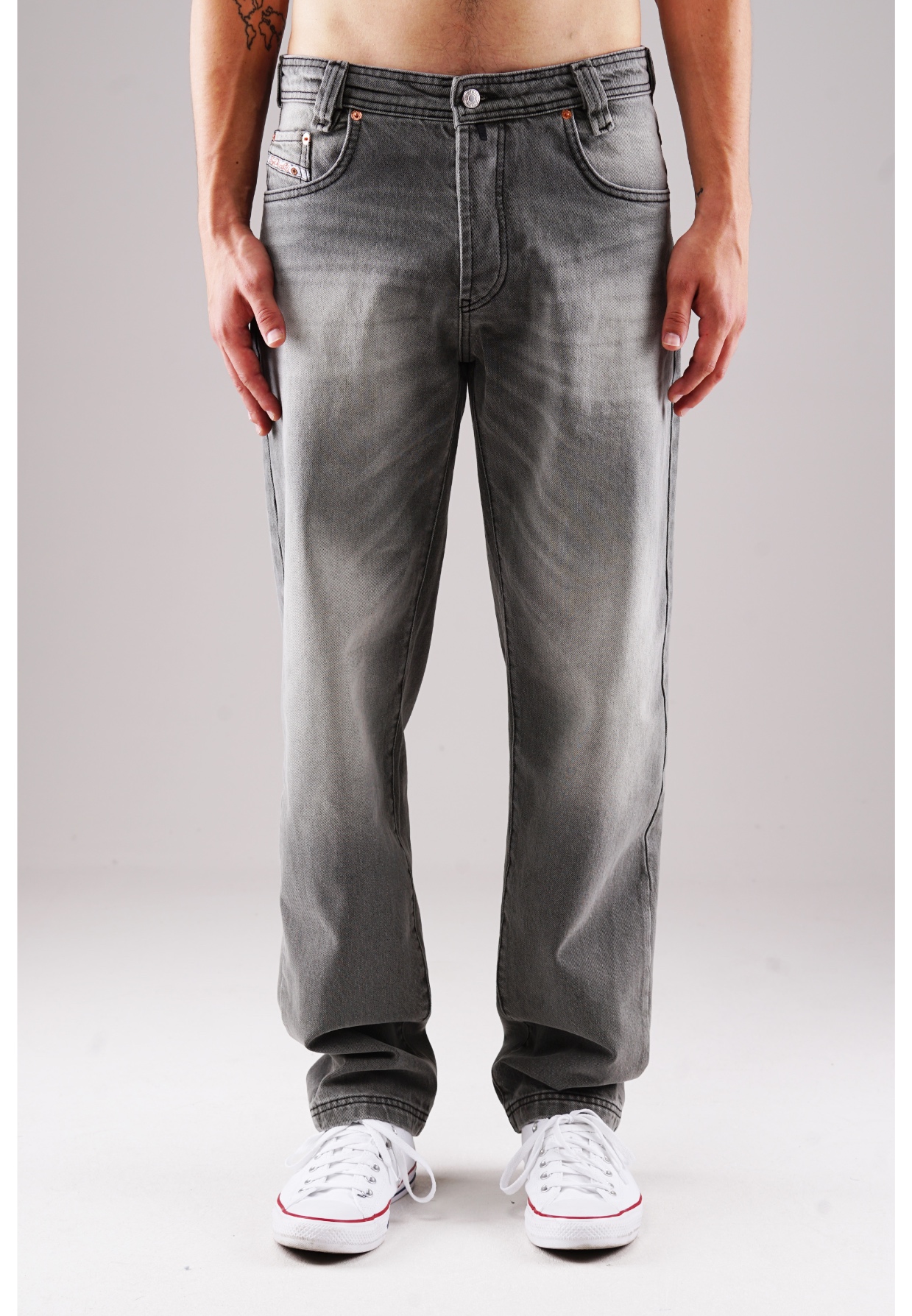 Picaldi Herren Jeans Zicco 472 Reyes washed dark grey W42-L32