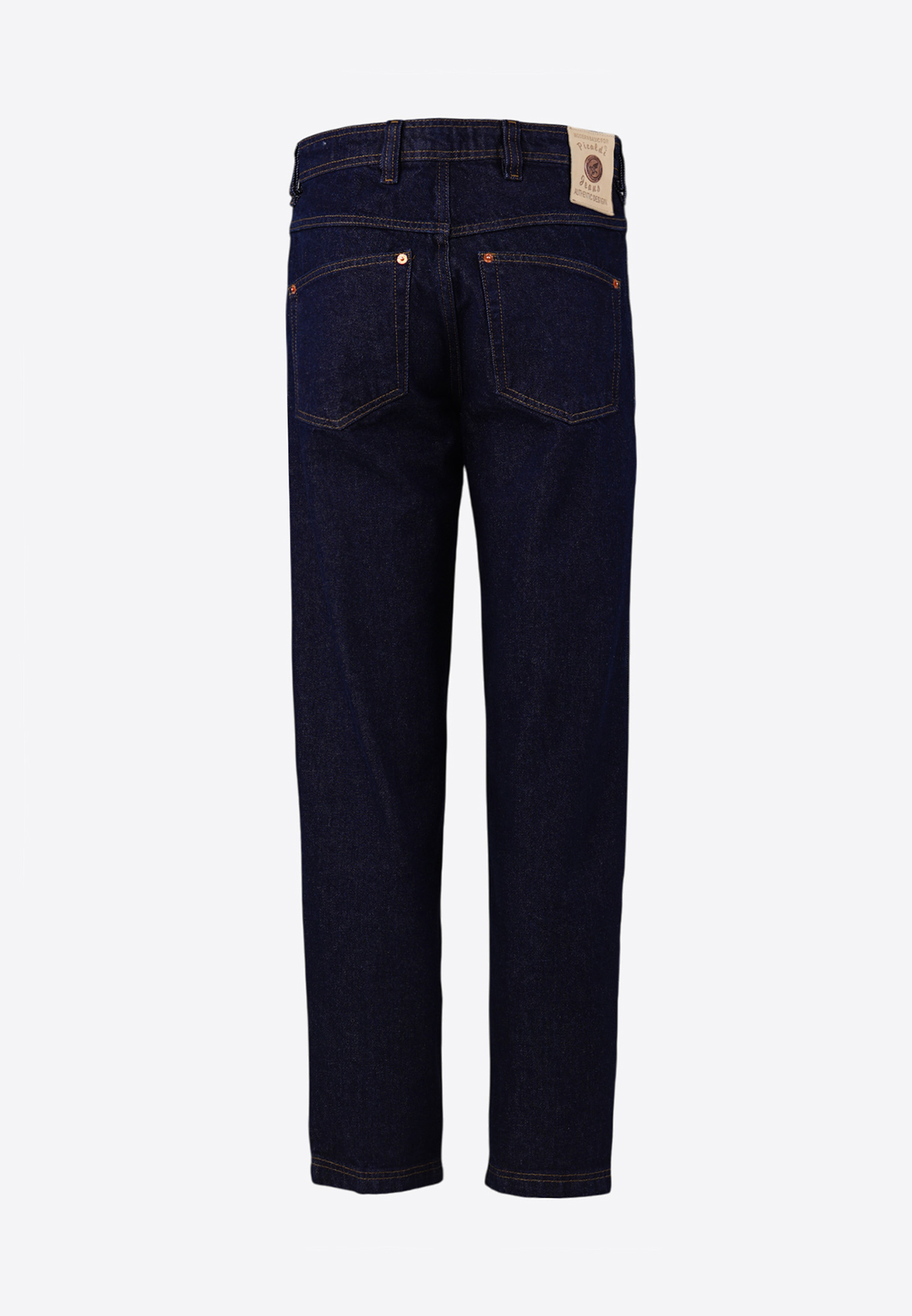 Picaldi Zicco 472 Dark Blue Herrenjeans - Relaxed-Karottenschnitt in Midnight Blue W46-L32