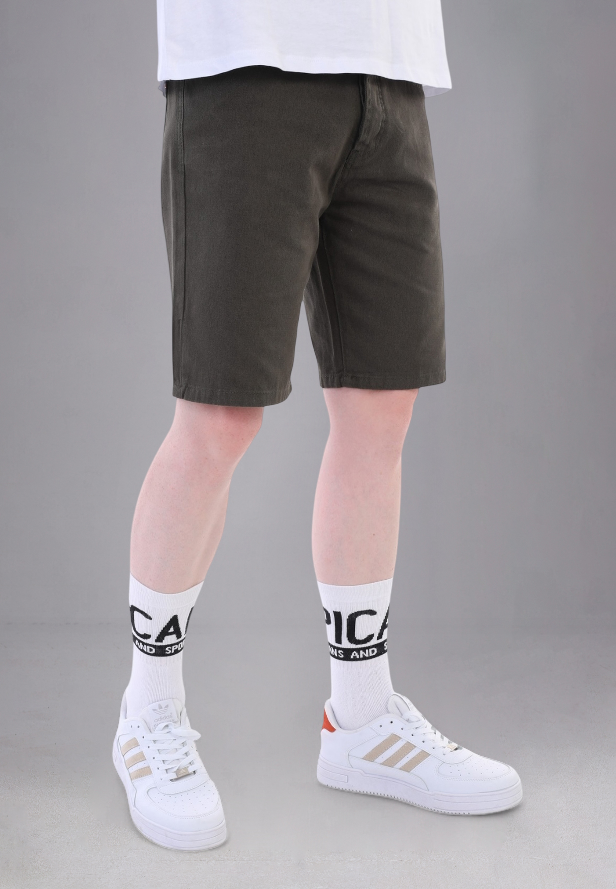 Picaldi Herren Shorts Zicco 472 Gabardine khaki