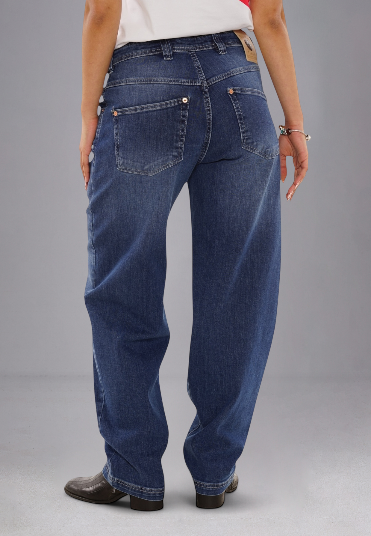 Picaldi Damen Jeans Zicco 471 Lozano washed indigo blue W42-L32