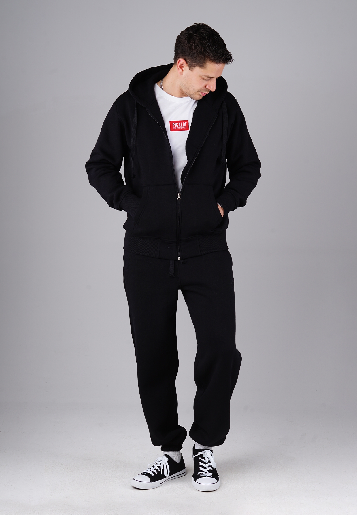 Picaldi Herren Sweatpants Hustle black XXL
