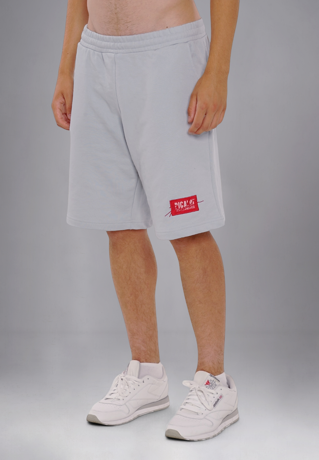 Picaldi Herren Sweatshorts Emphasize Painted Grey