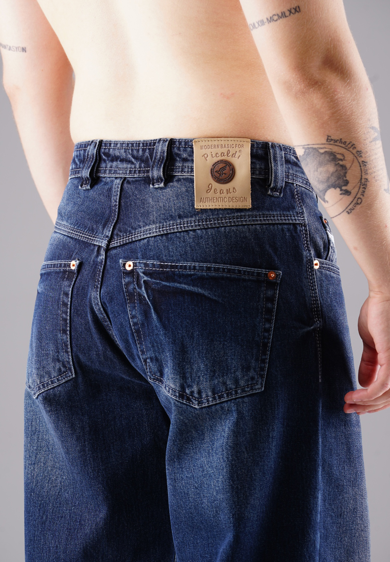 Picaldi Zicco 471 Miracle Herren Jeans – Loose Tapered Fit Midnight Indigo W42-L32