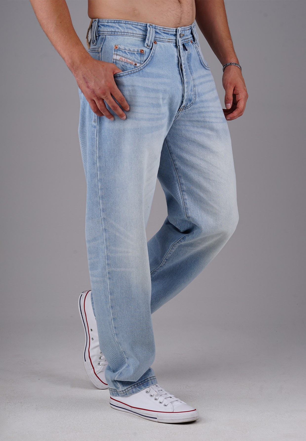 Picaldi Herren Jeans Zicco 472 Diamond washed light blue W44-L32