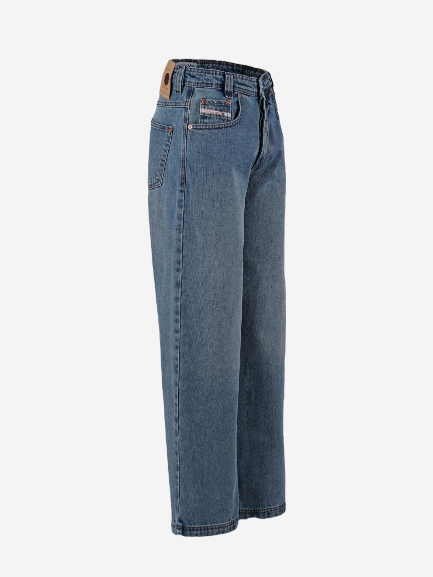 Picaldi Zicco 474 Enemy Herrenjeans - Baggy Fit mit Straight Leg in Washed Greyblue W27-L30
