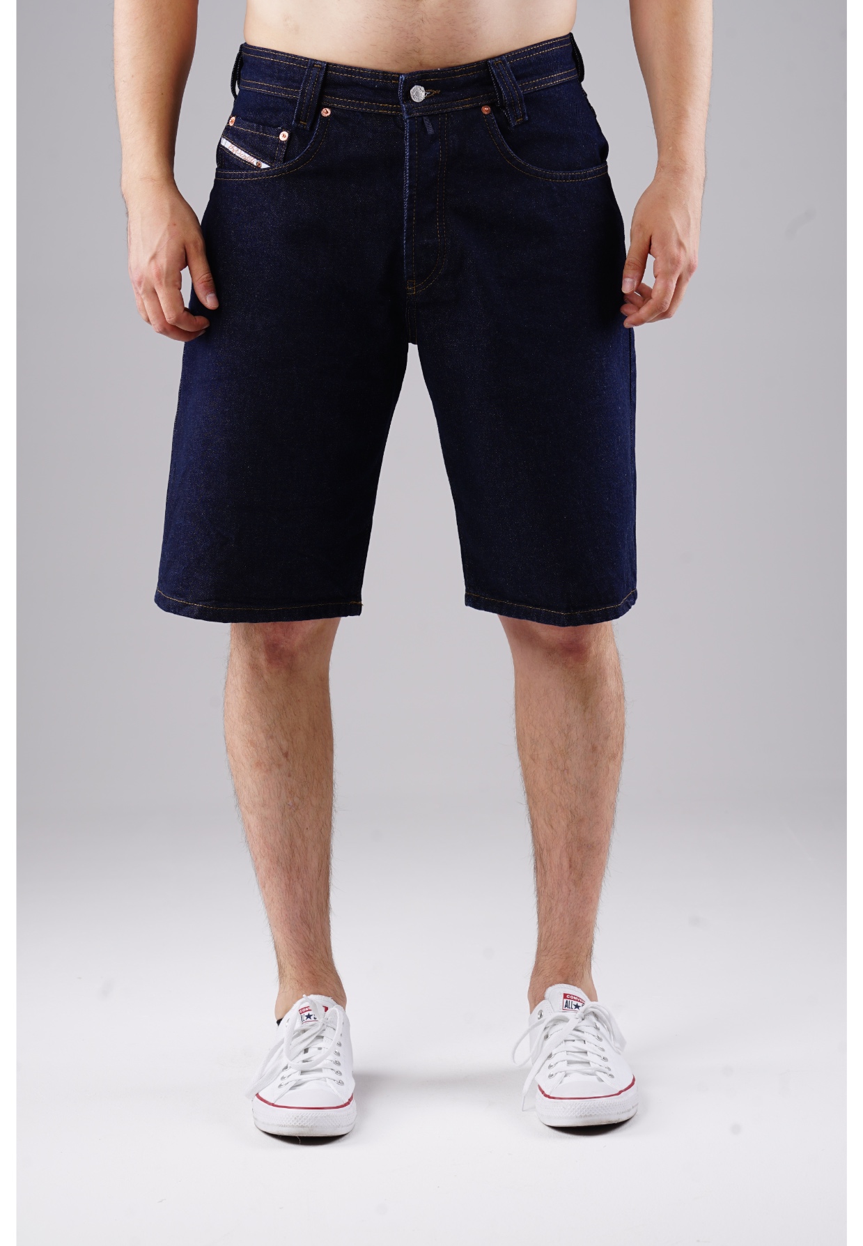 Picaldi Zicco 471 Indigo Herren Jeansshorts - Relaxed Fit in Deep Indigo W40